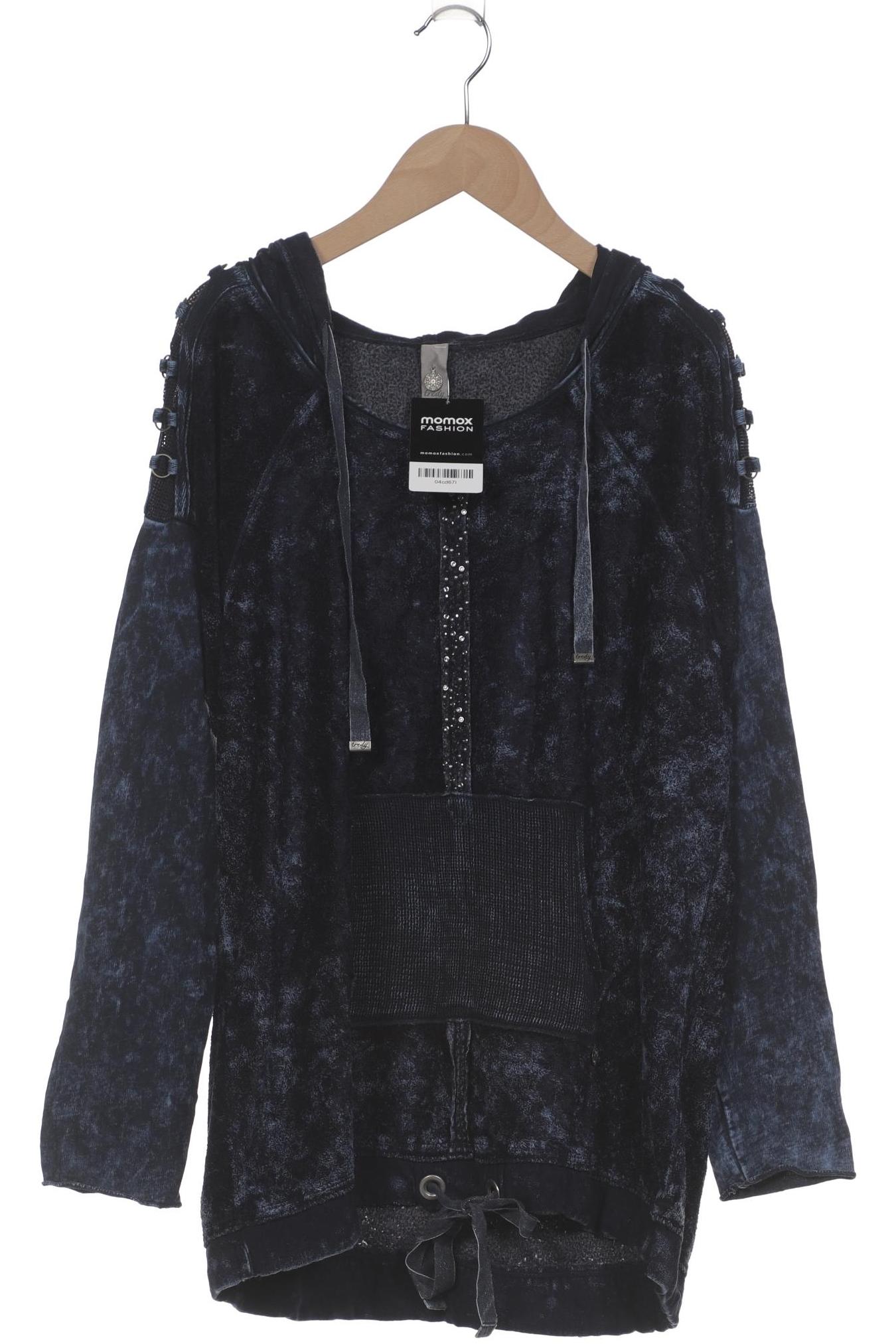 

tredy Damen Kapuzenpullover, marineblau, Gr. 36