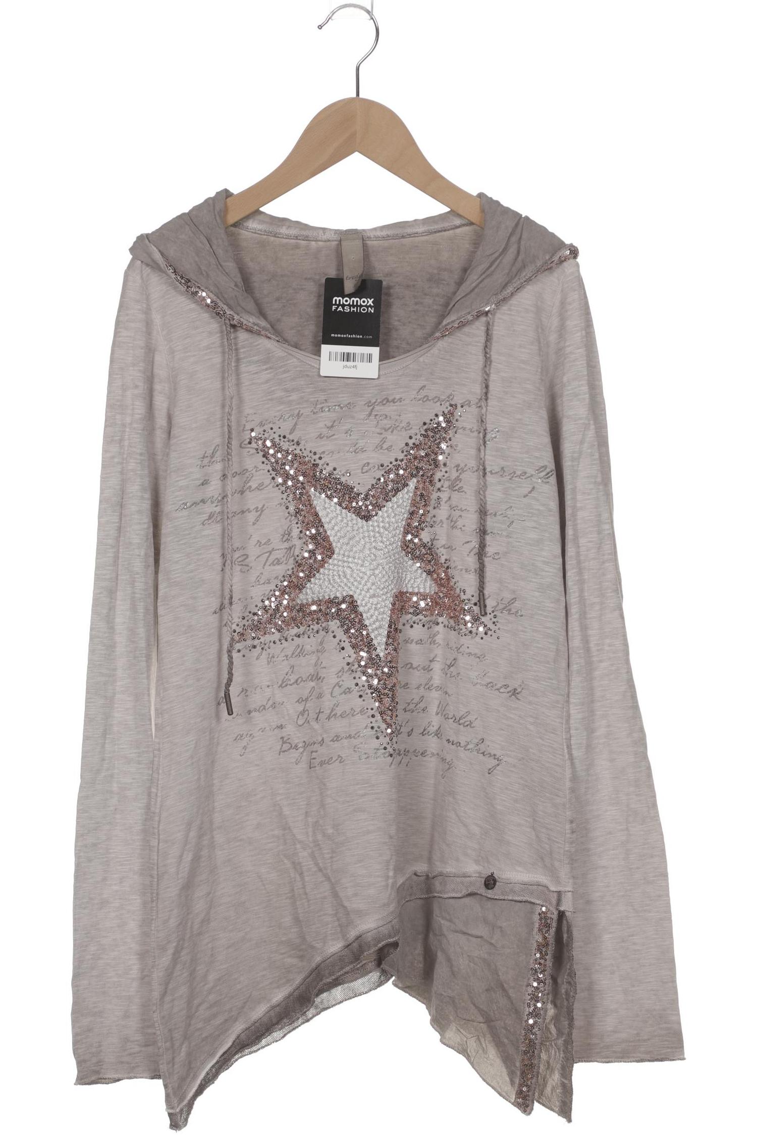 

tredy Damen Kapuzenpullover, beige, Gr. 38