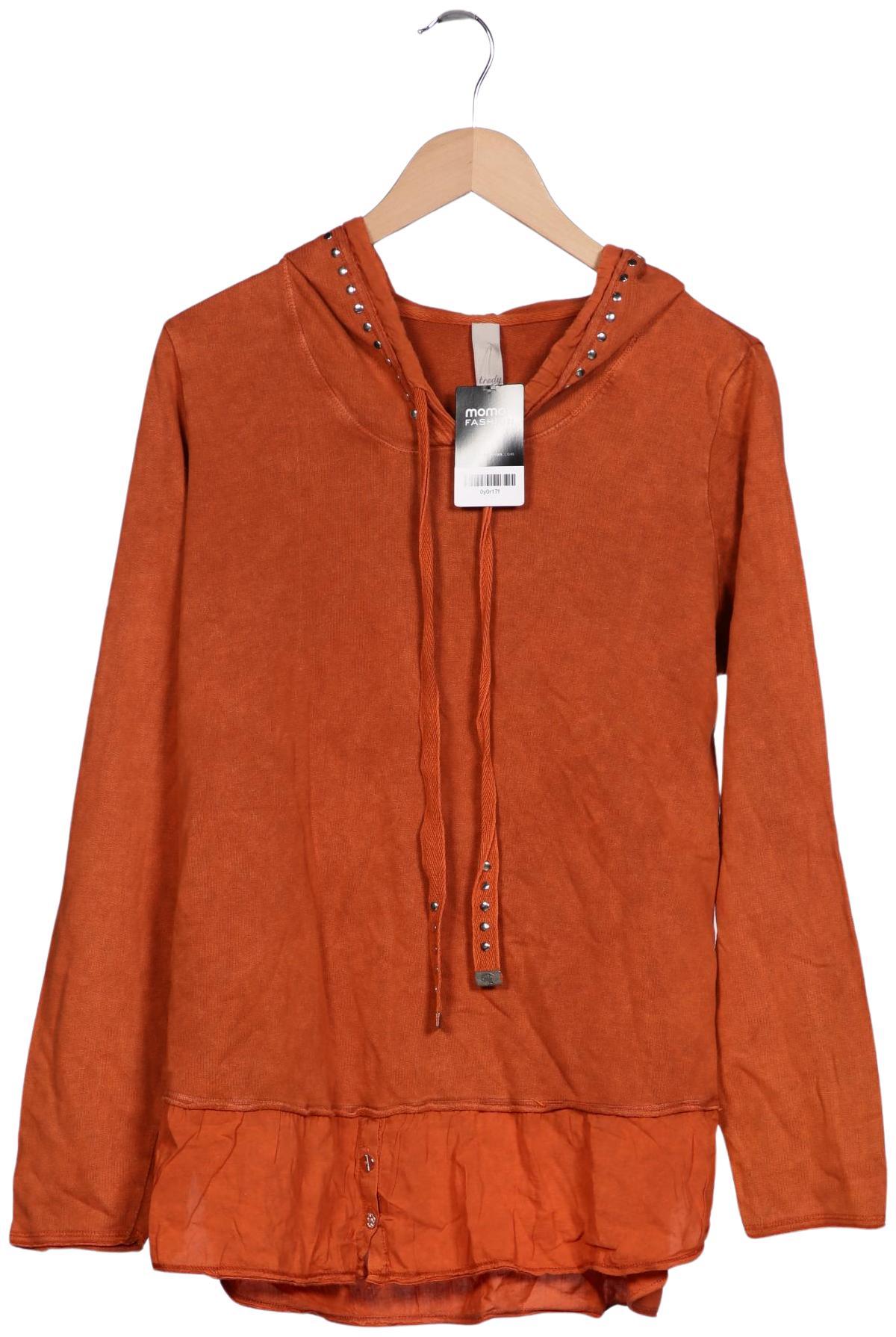 

tredy Damen Kapuzenpullover, orange, Gr. 48