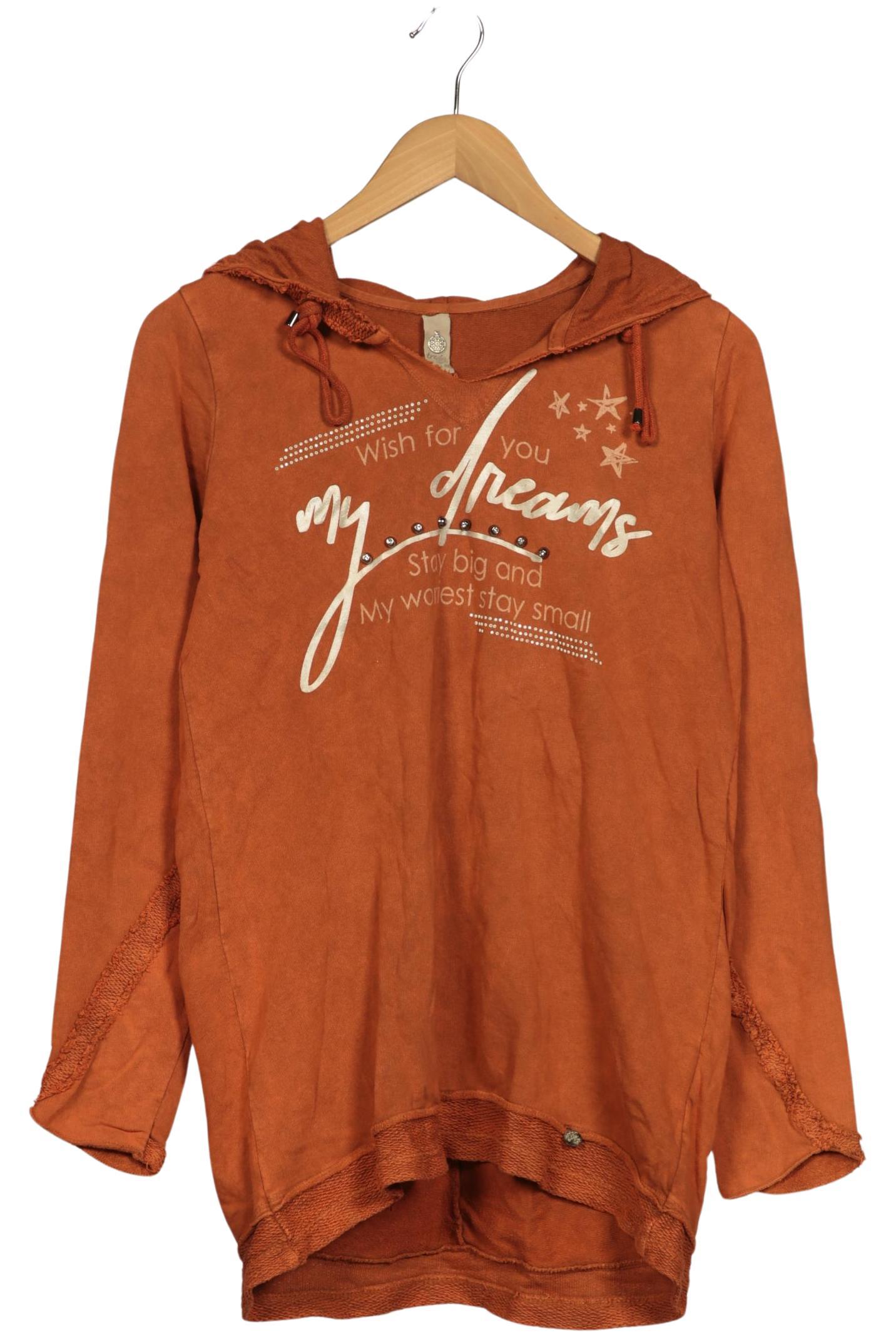 

tredy Damen Kapuzenpullover, orange, Gr. 36