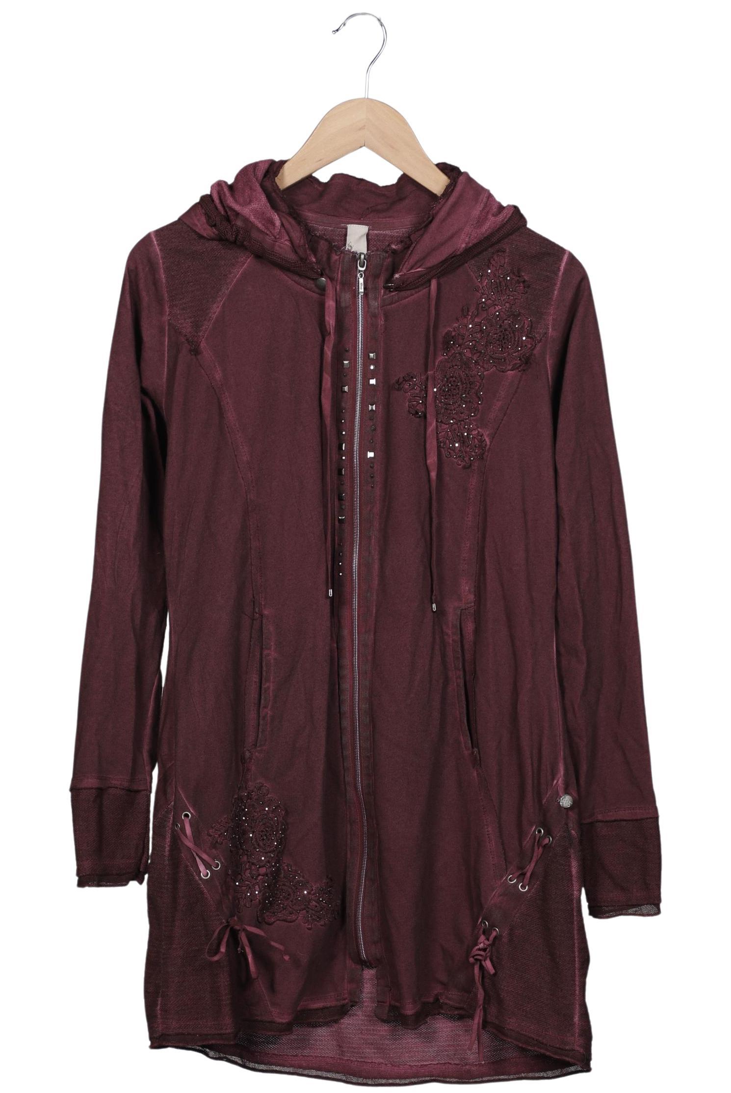 

tredy Damen Kapuzenpullover, bordeaux, Gr. 44