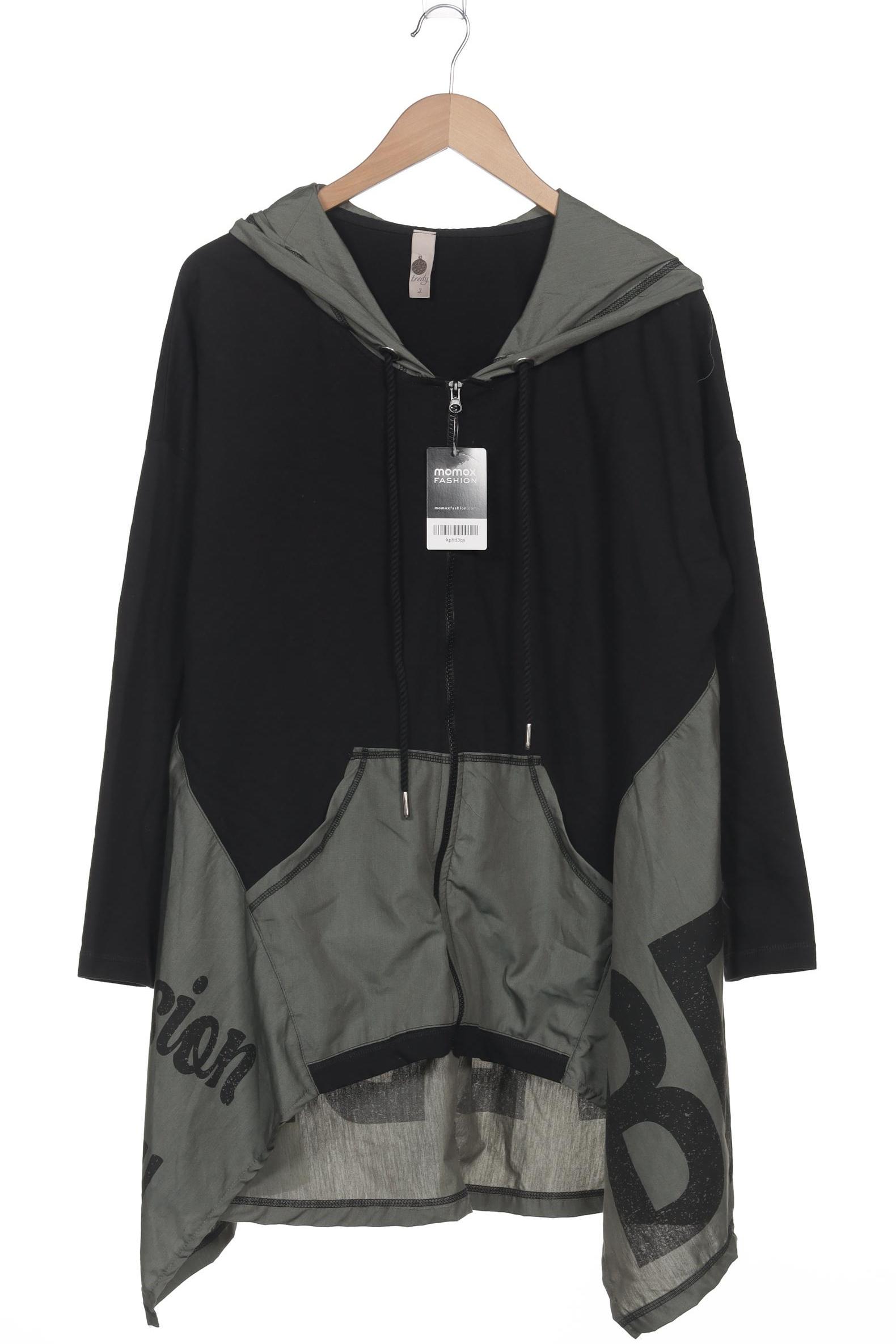 

tredy Damen Kapuzenpullover, grün, Gr. 46