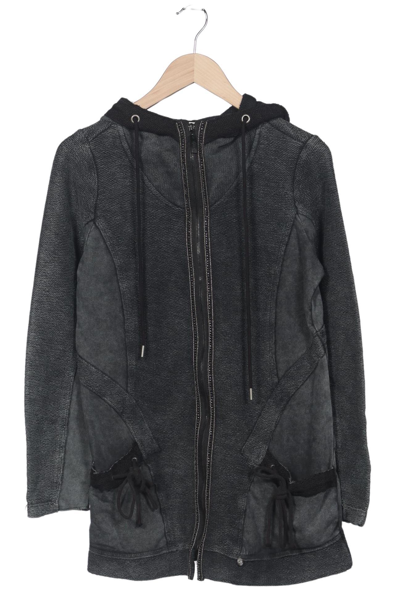 

tredy Damen Kapuzenpullover, grau, Gr. 38