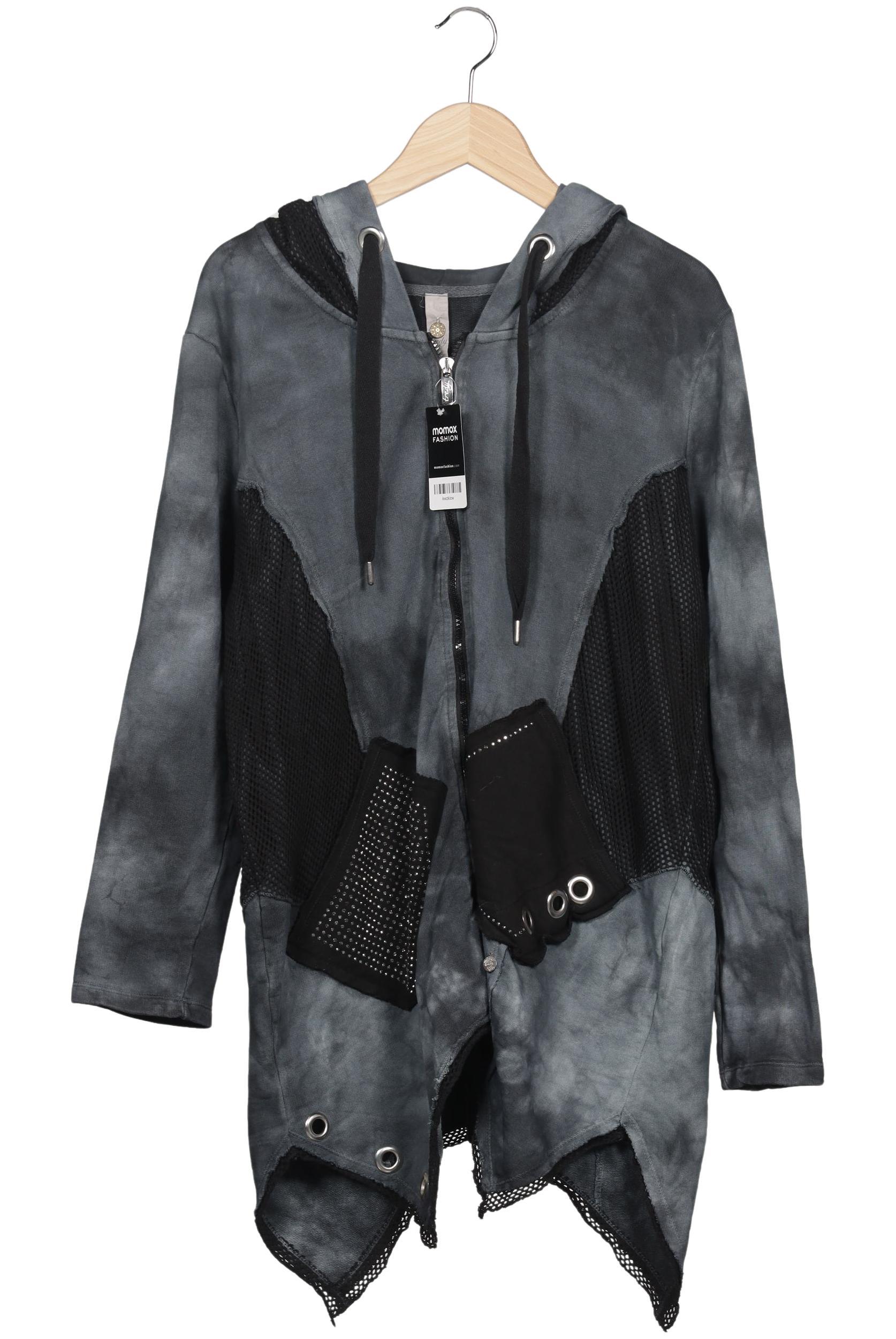 

tredy Damen Kapuzenpullover, grau, Gr. 44