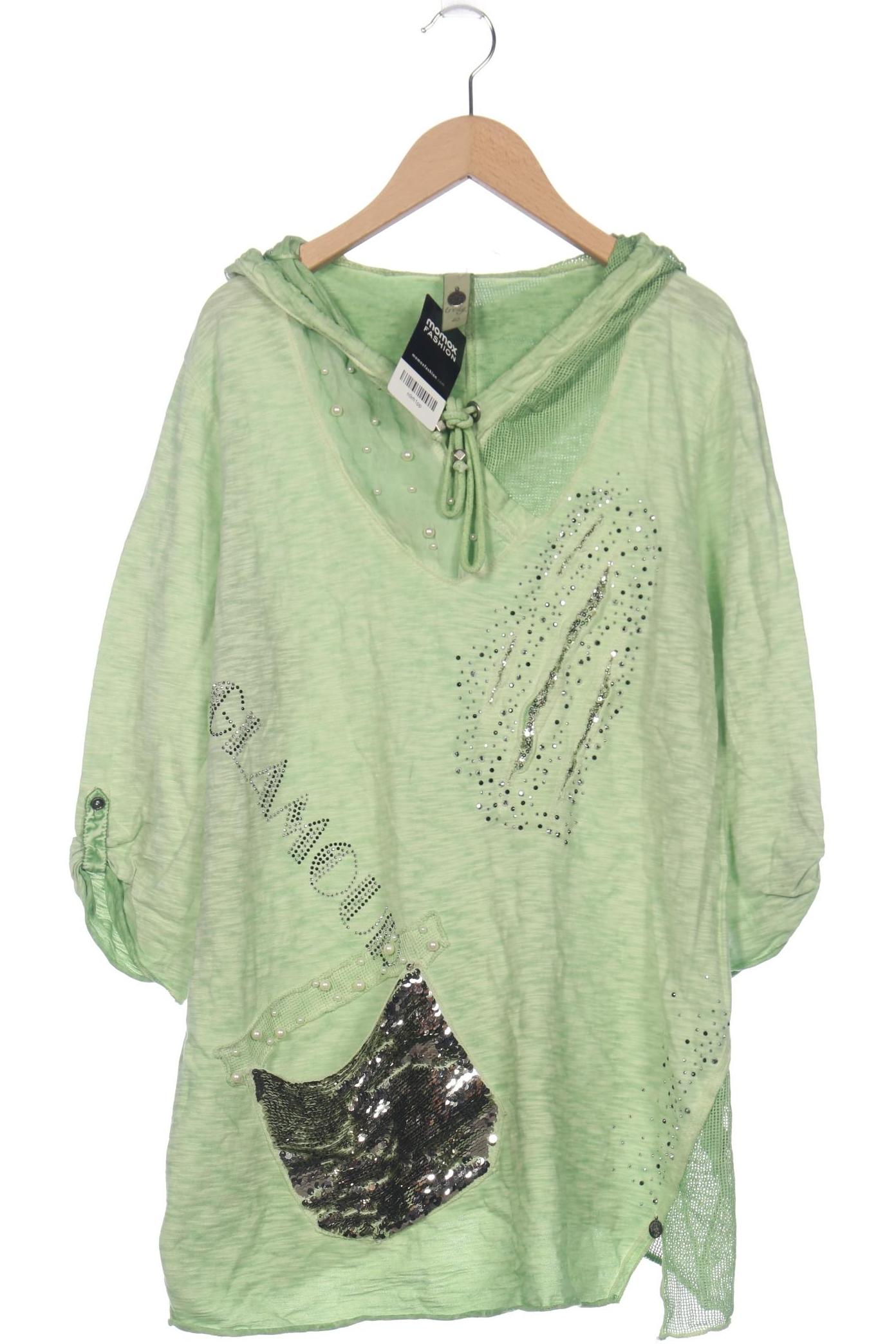 

tredy Damen Kapuzenpullover, grün, Gr. 40