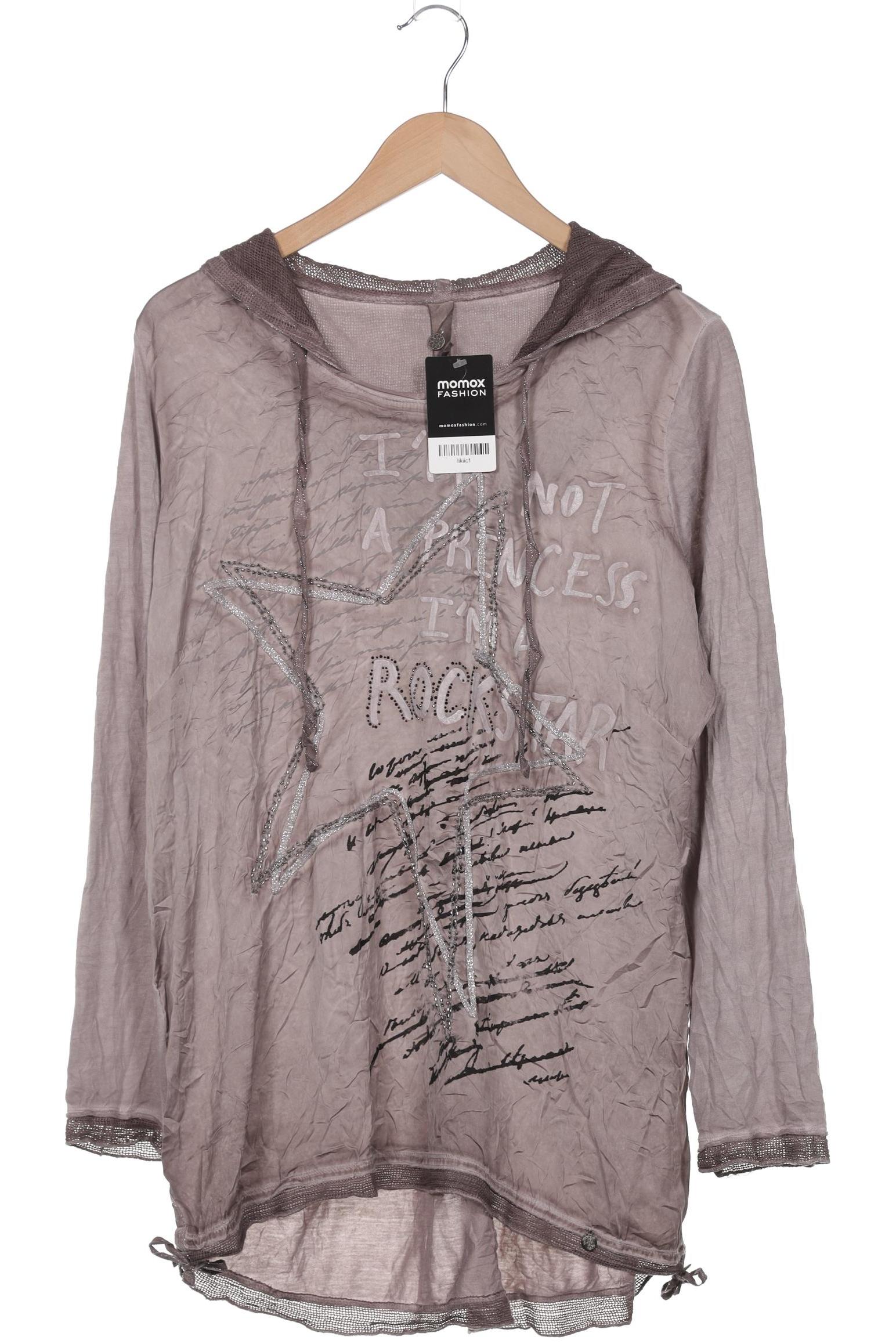 

tredy Damen Kapuzenpullover, grau, Gr. 44