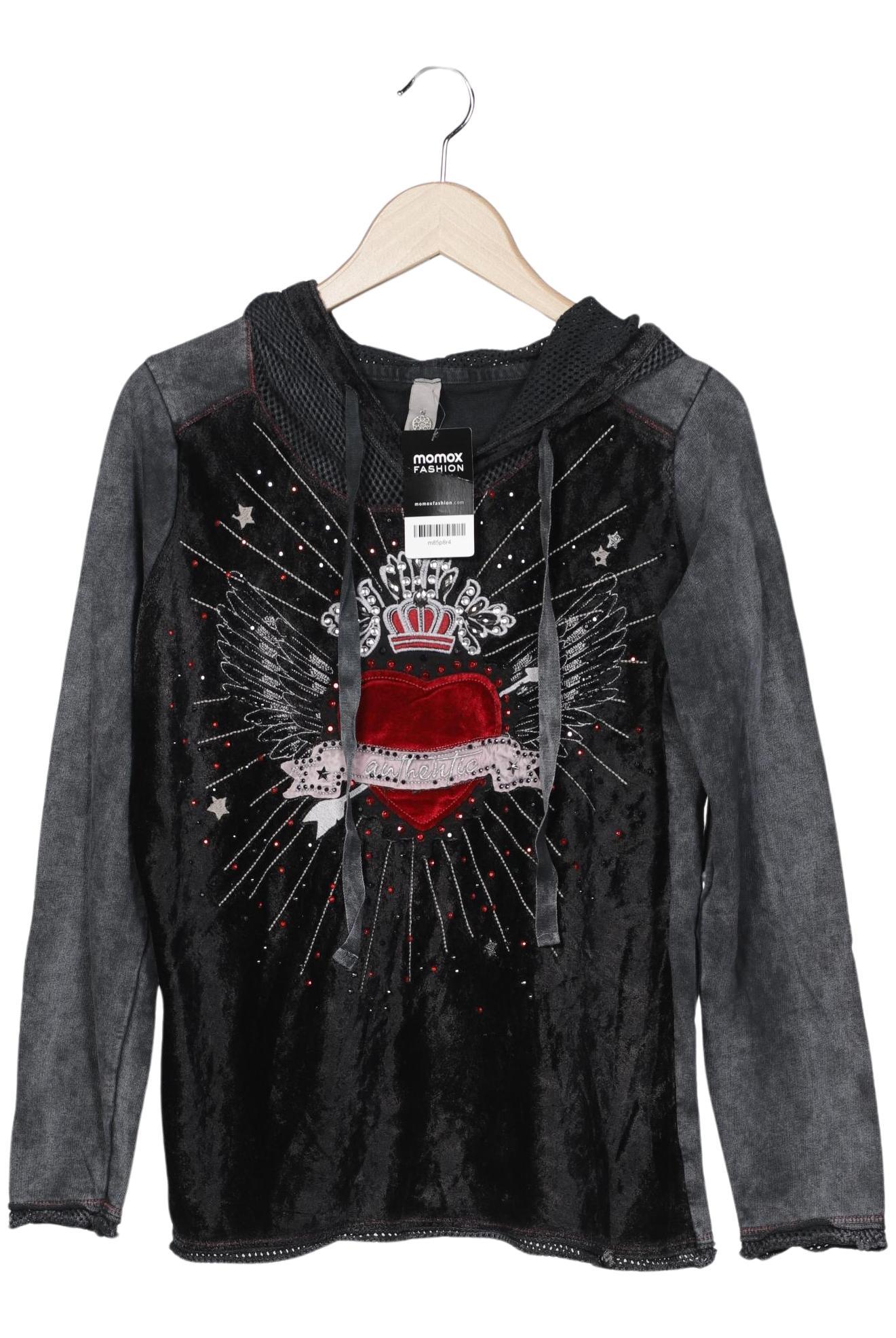 

tredy Damen Kapuzenpullover, grau, Gr. 36