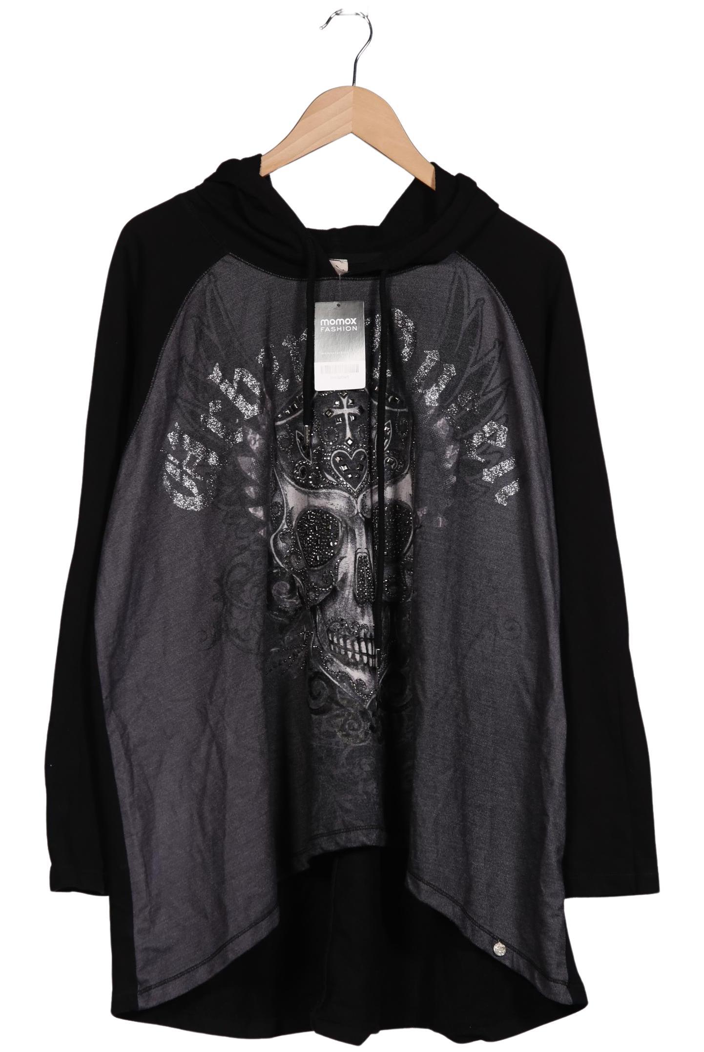 

tredy Damen Kapuzenpullover, schwarz, Gr. 52