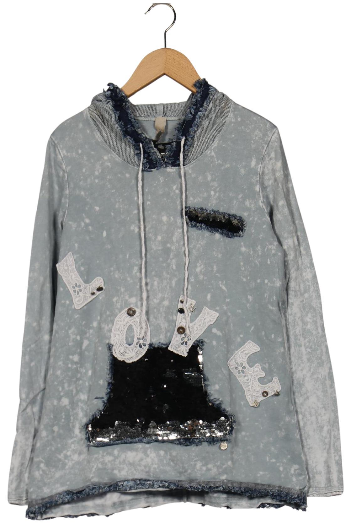 

tredy Damen Kapuzenpullover, hellblau, Gr. 36