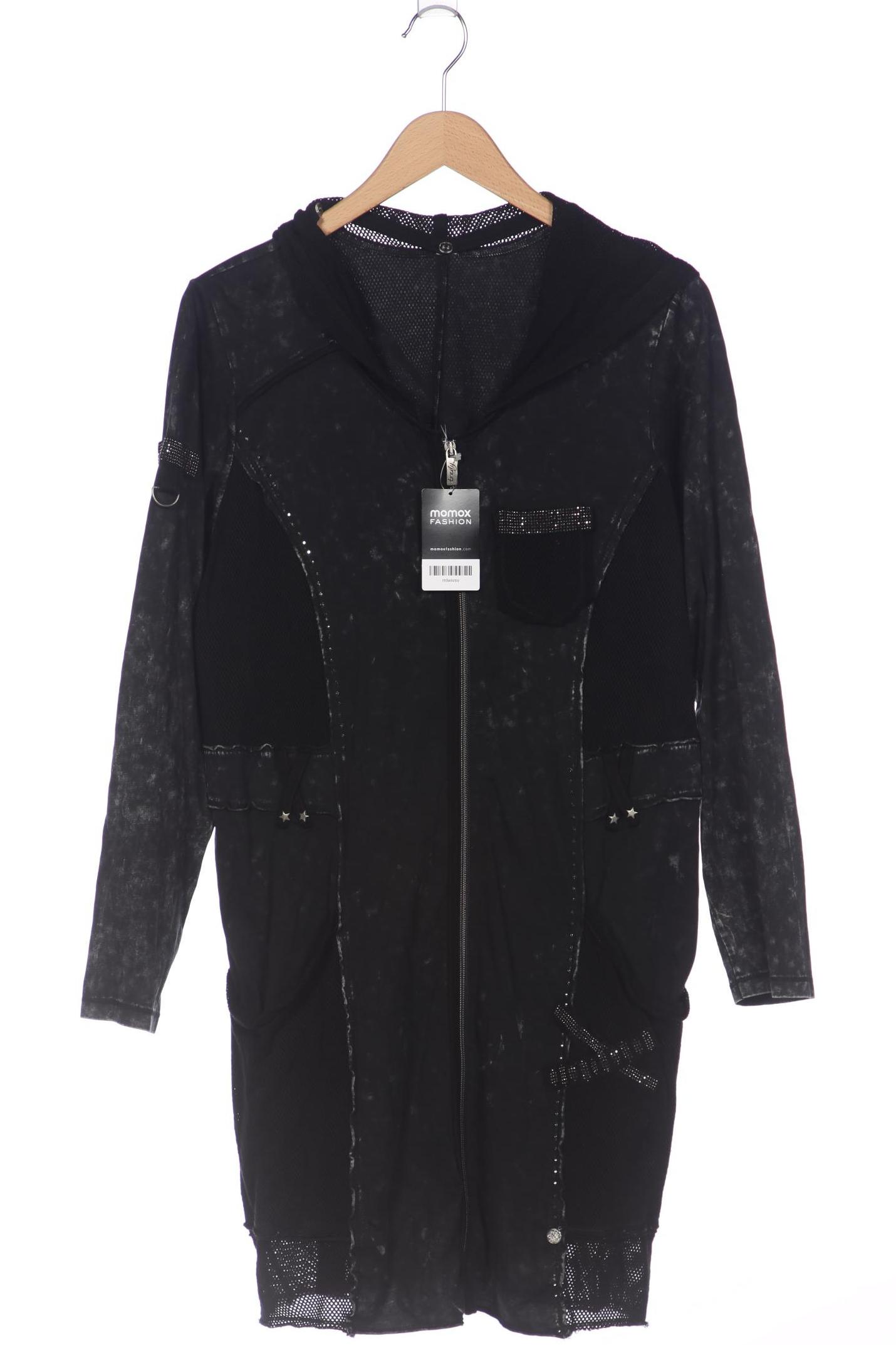 

tredy Damen Kapuzenpullover, schwarz, Gr. 44