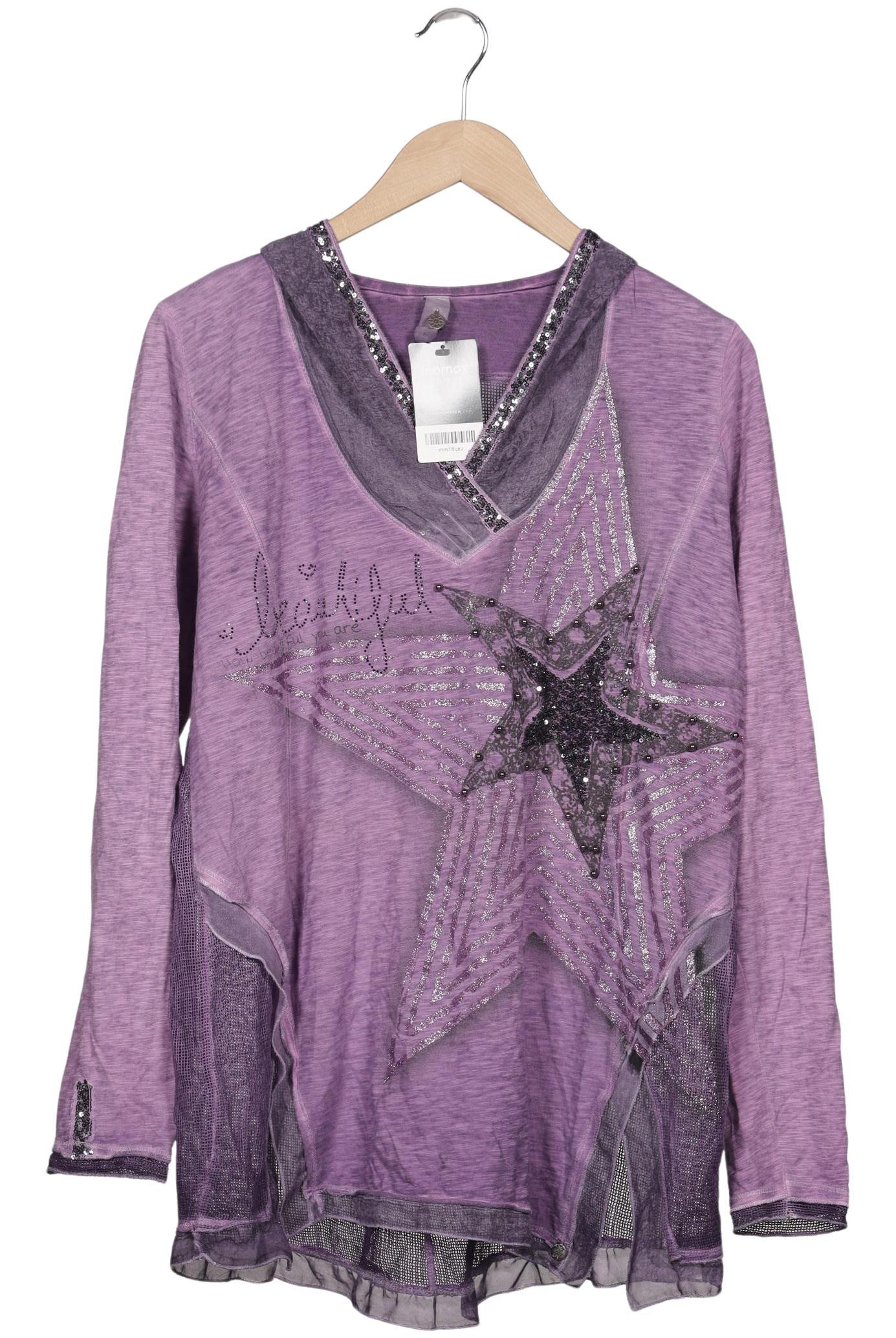 

tredy Damen Kapuzenpullover, flieder, Gr. 40