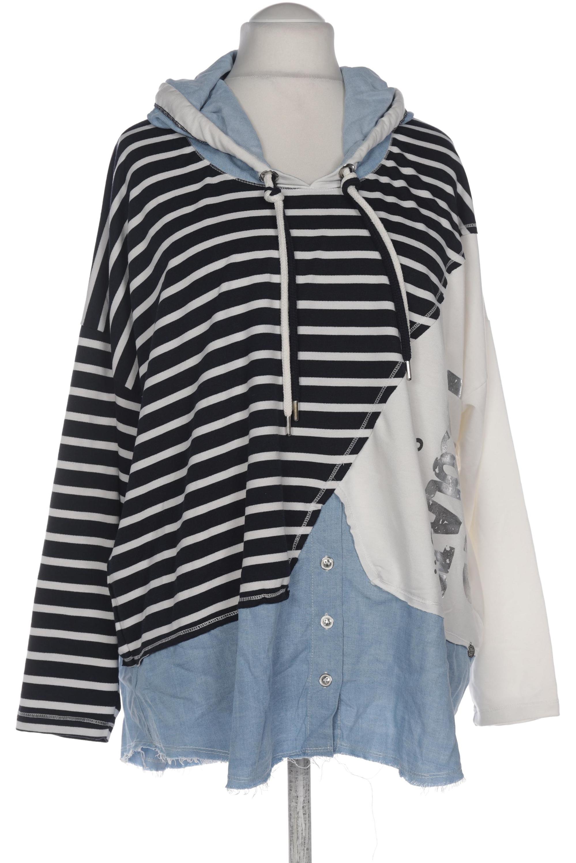 

tredy Damen Kapuzenpullover, blau, Gr. 56