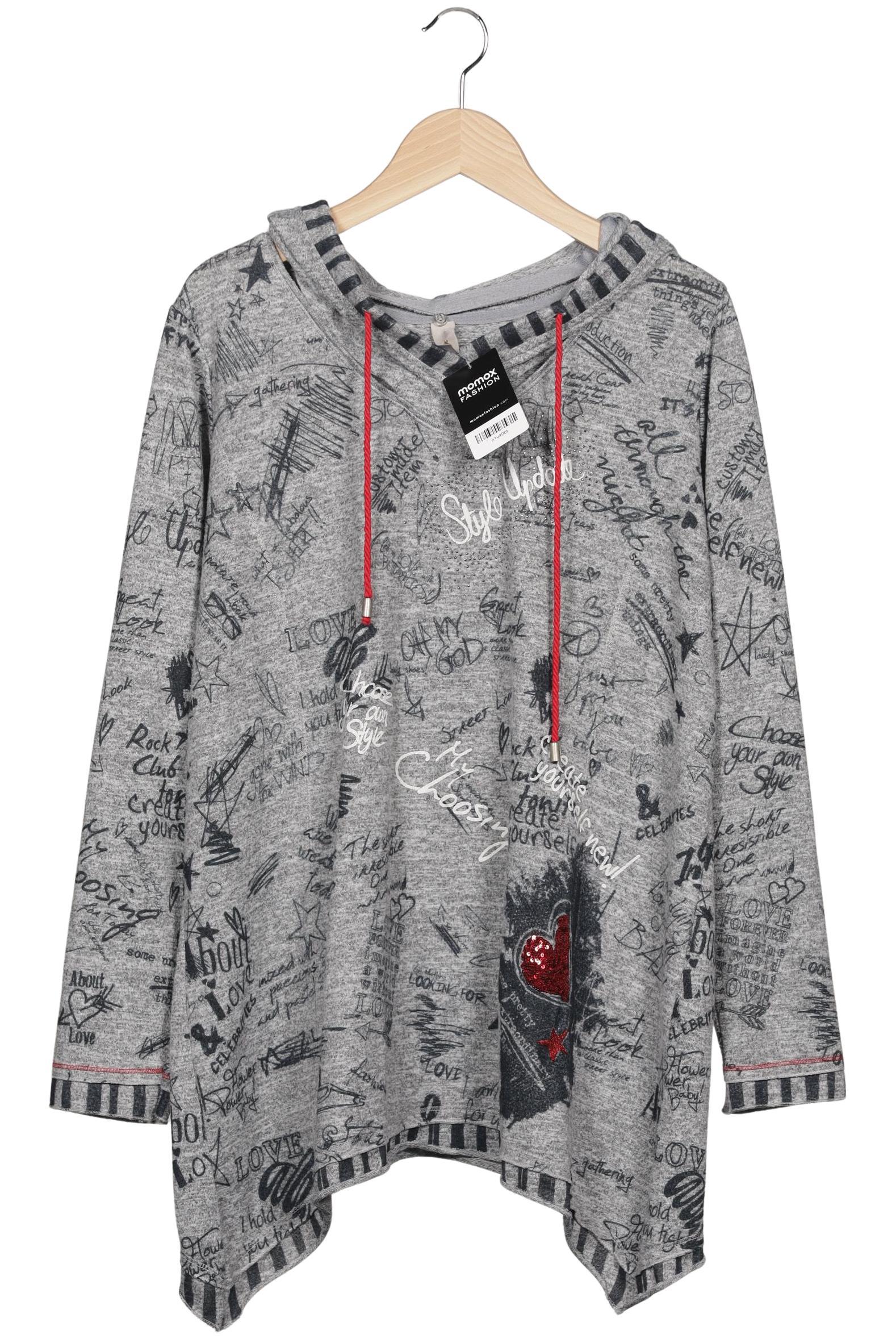 

tredy Damen Kapuzenpullover, grau, Gr. 44