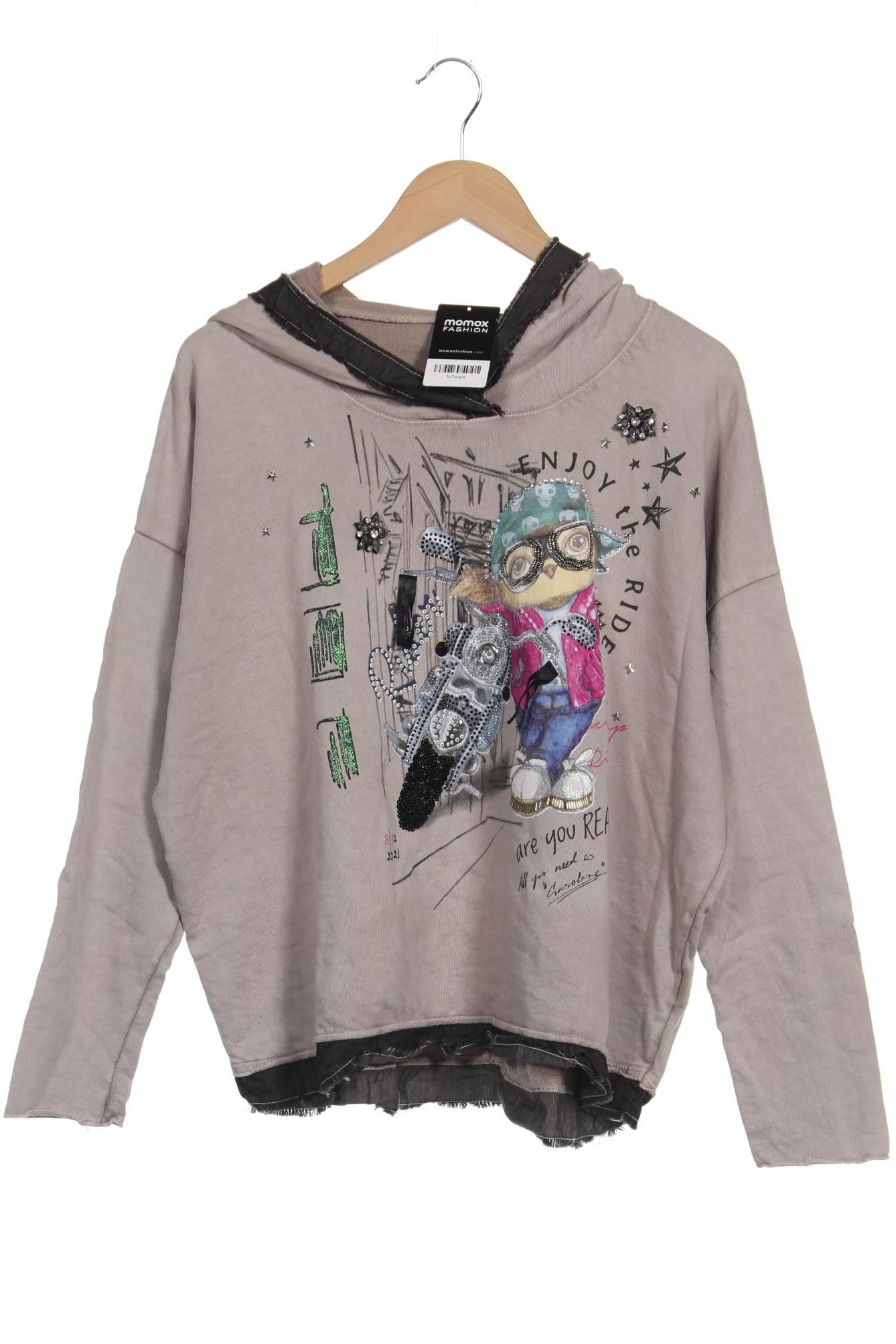 

tredy Damen Kapuzenpullover, beige, Gr. 42