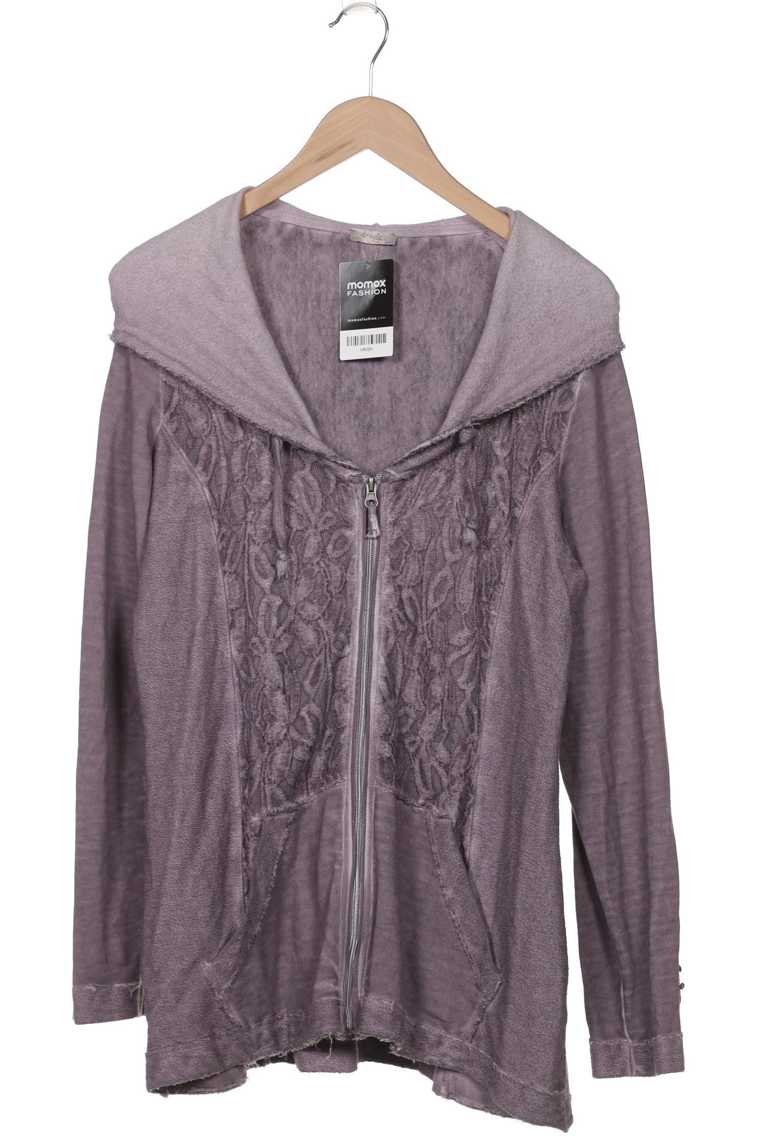 

tredy Damen Kapuzenpullover, flieder, Gr. 44