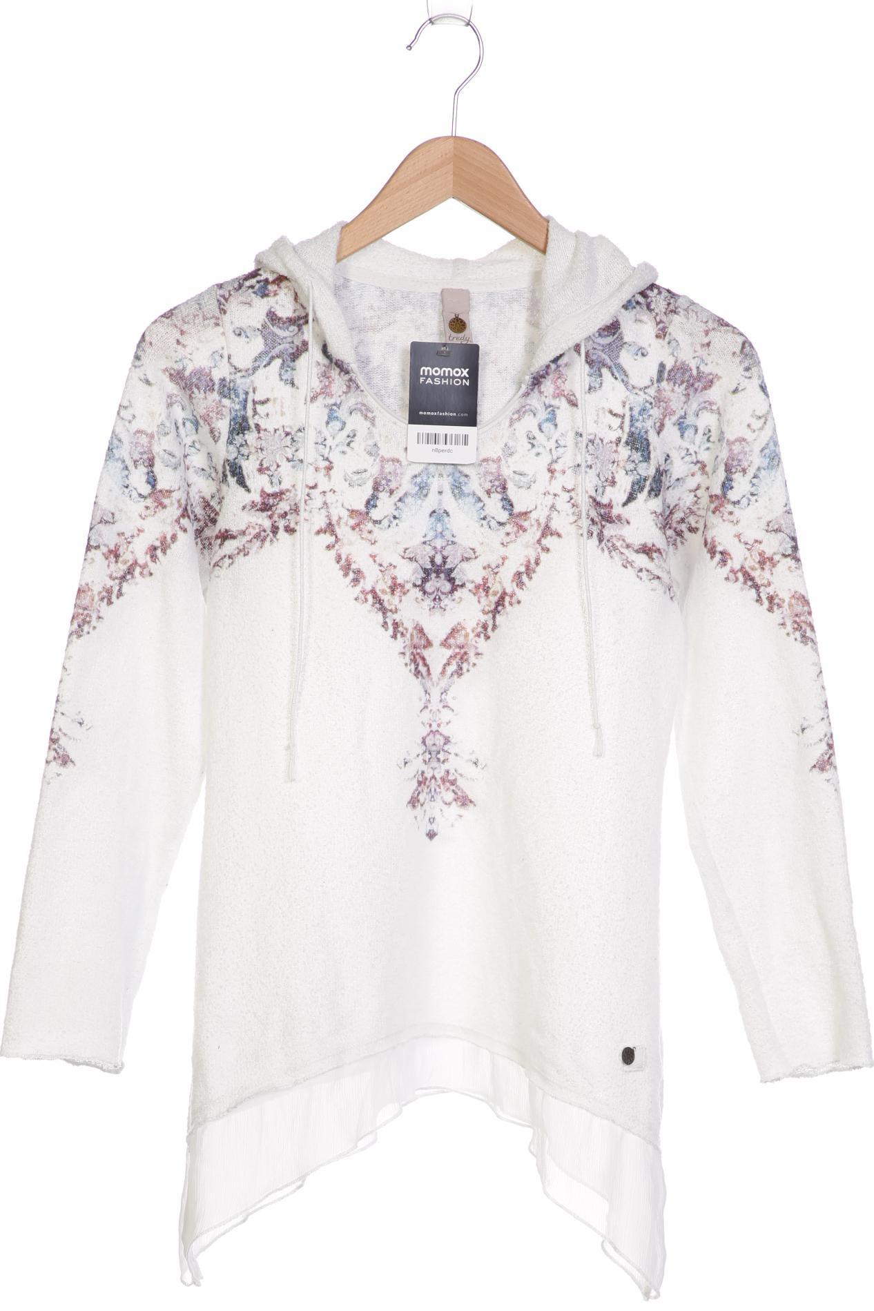 

tredy Damen Kapuzenpullover, weiß