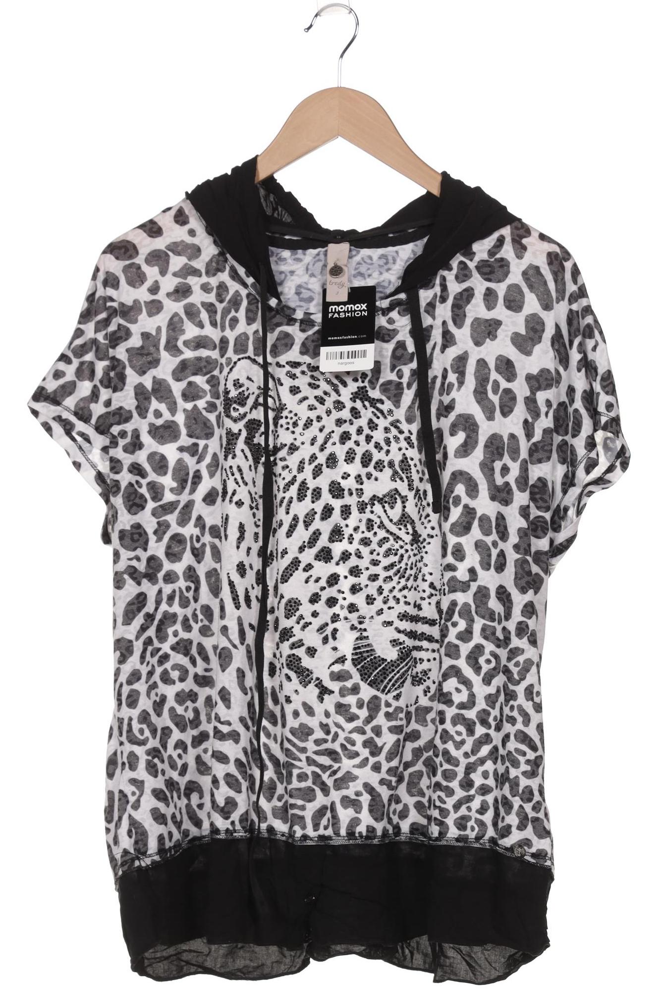 

tredy Damen Kapuzenpullover, grau, Gr. 44