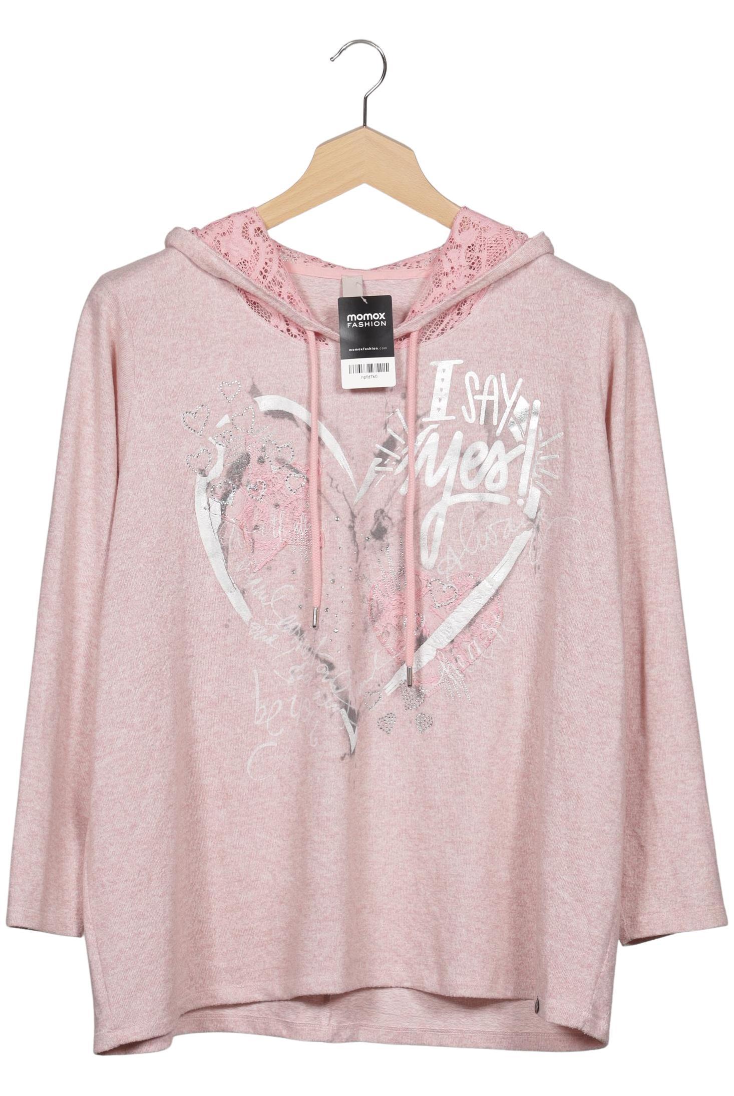 

tredy Damen Kapuzenpullover, pink, Gr. 48