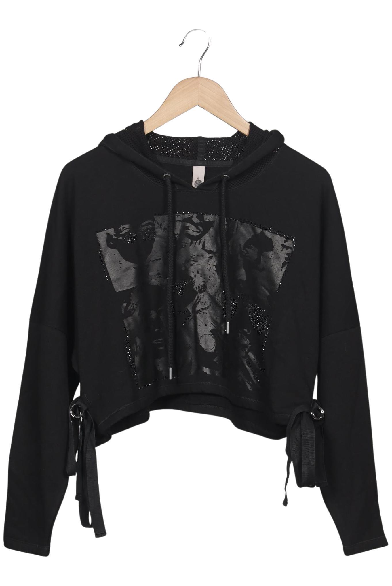 

tredy Damen Kapuzenpullover, schwarz, Gr. 40