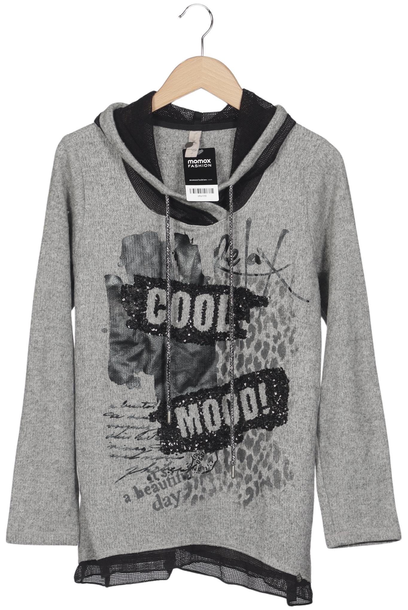 

tredy Damen Kapuzenpullover, grau, Gr. 40