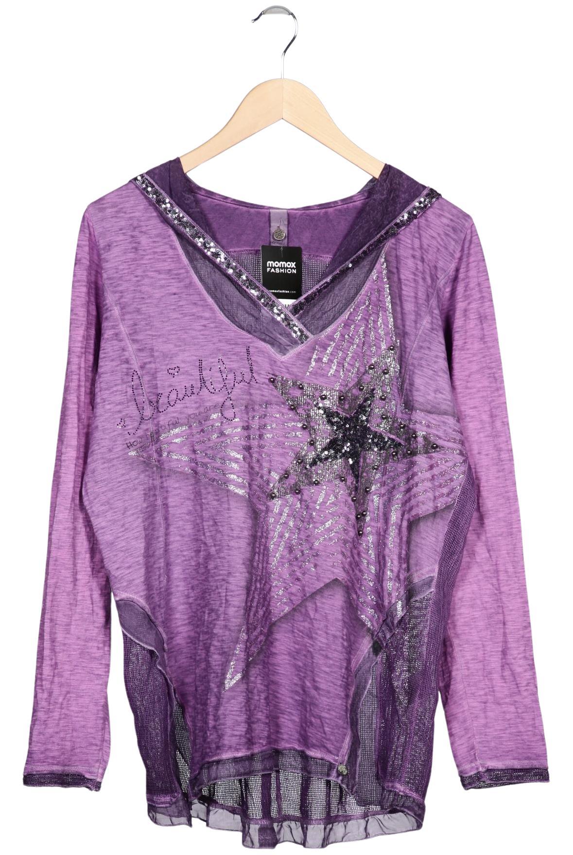 

tredy Damen Kapuzenpullover, flieder, Gr. 42