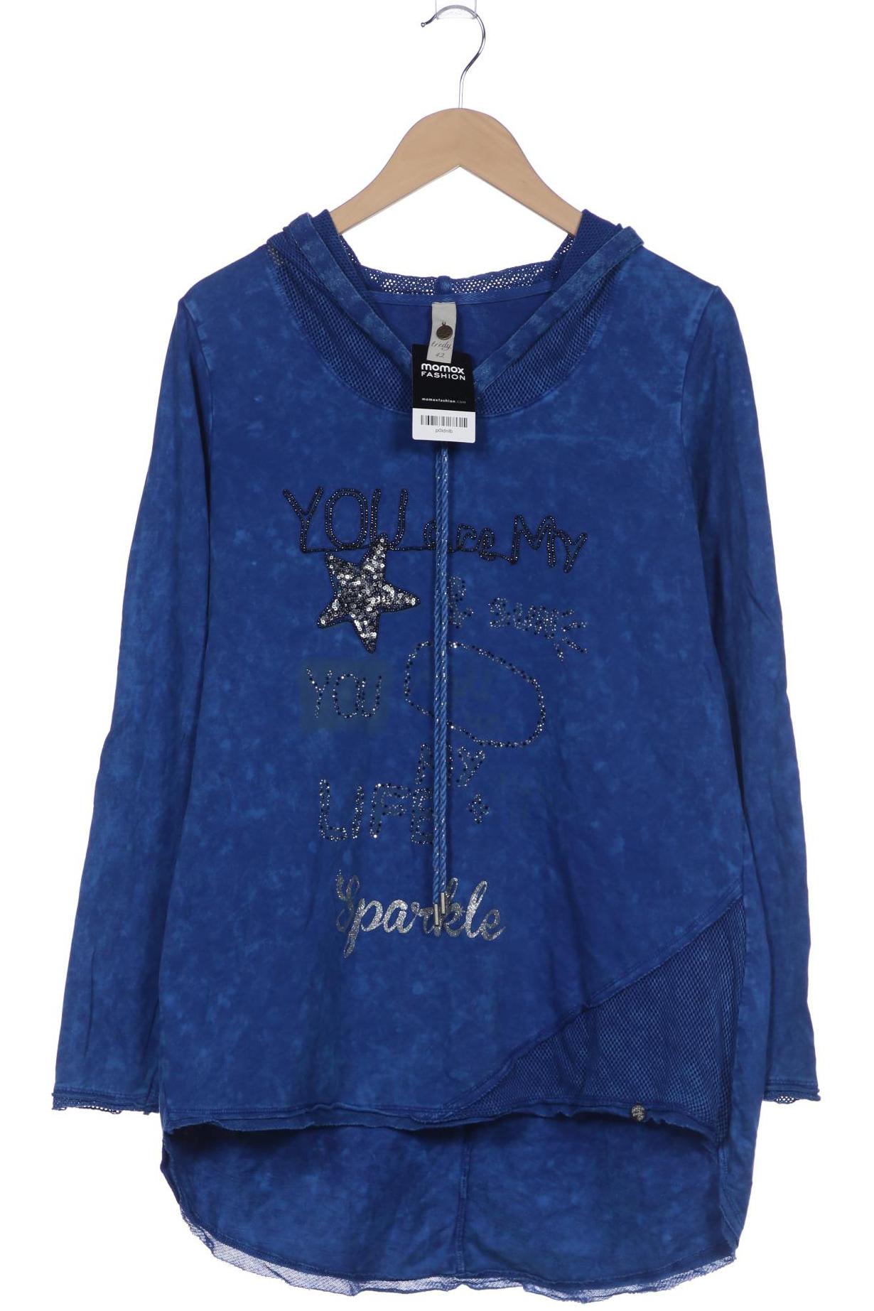 

tredy Damen Kapuzenpullover, marineblau, Gr. 42