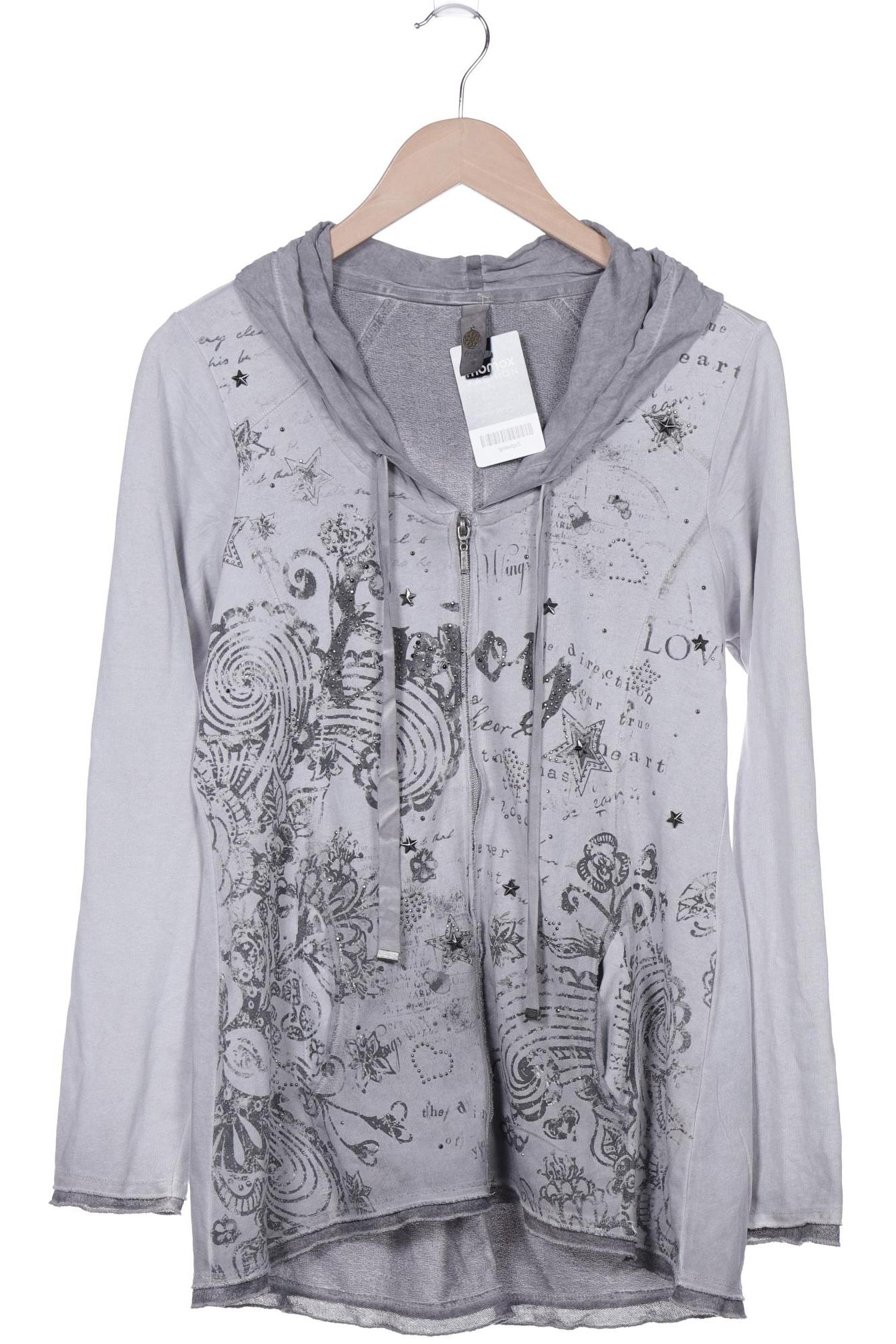 

tredy Damen Kapuzenpullover, grau, Gr. 38