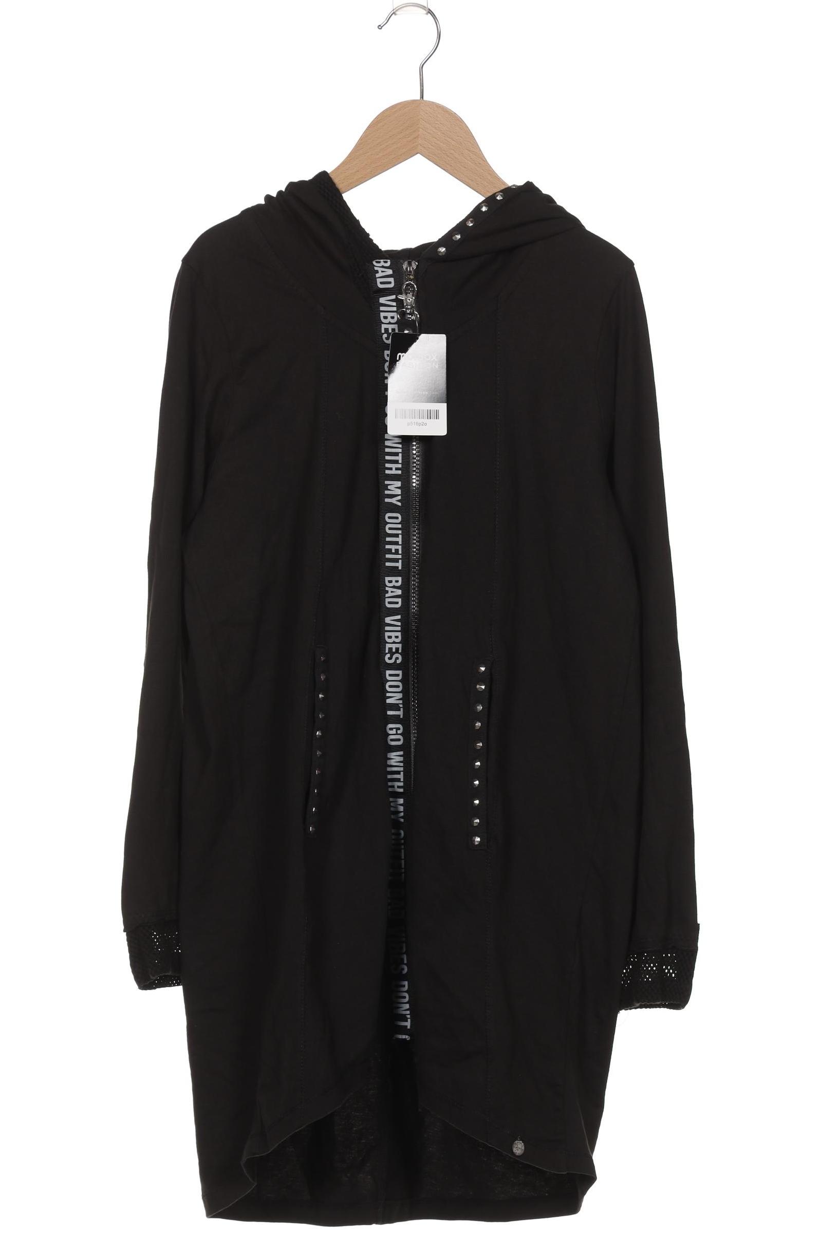 

tredy Damen Kapuzenpullover, schwarz, Gr. 42