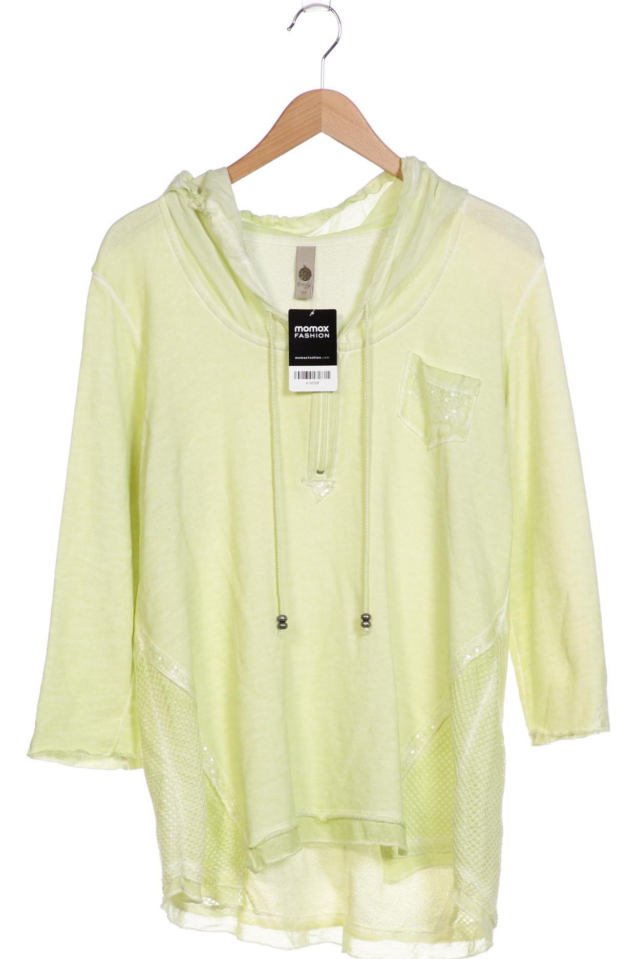 

tredy Damen Kapuzenpullover, hellgrün, Gr. 44