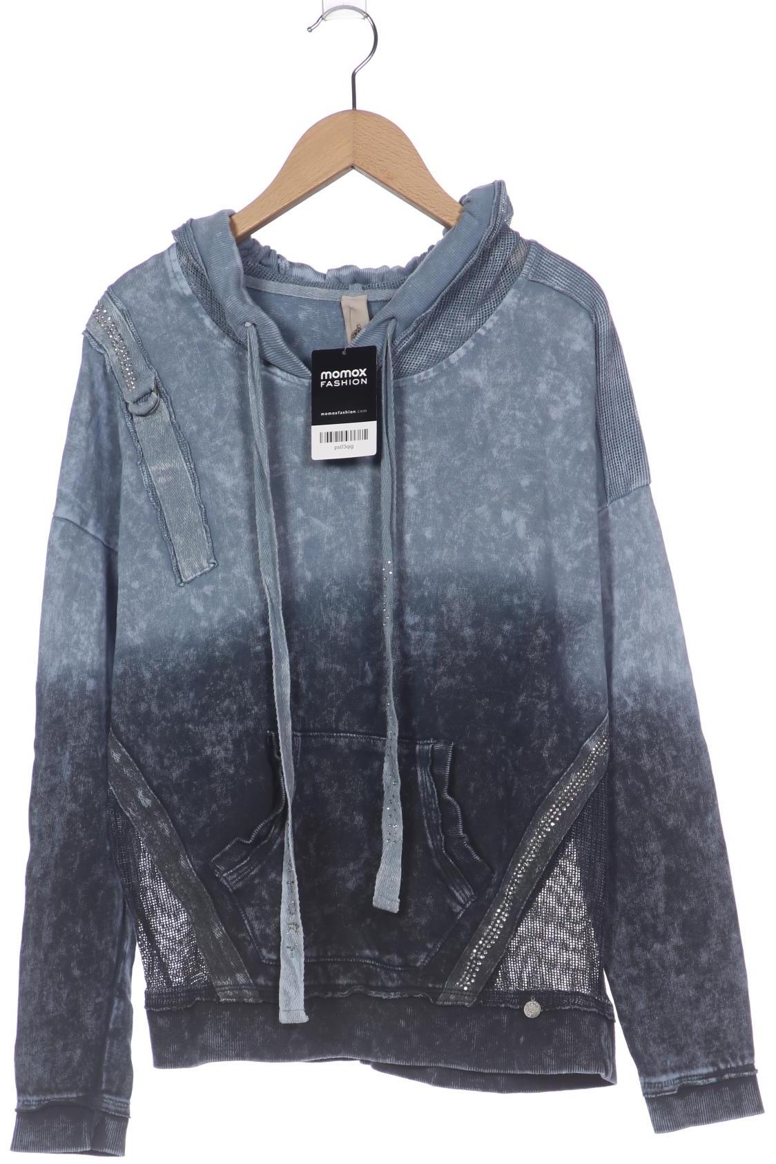 

tredy Damen Kapuzenpullover, blau, Gr. 36