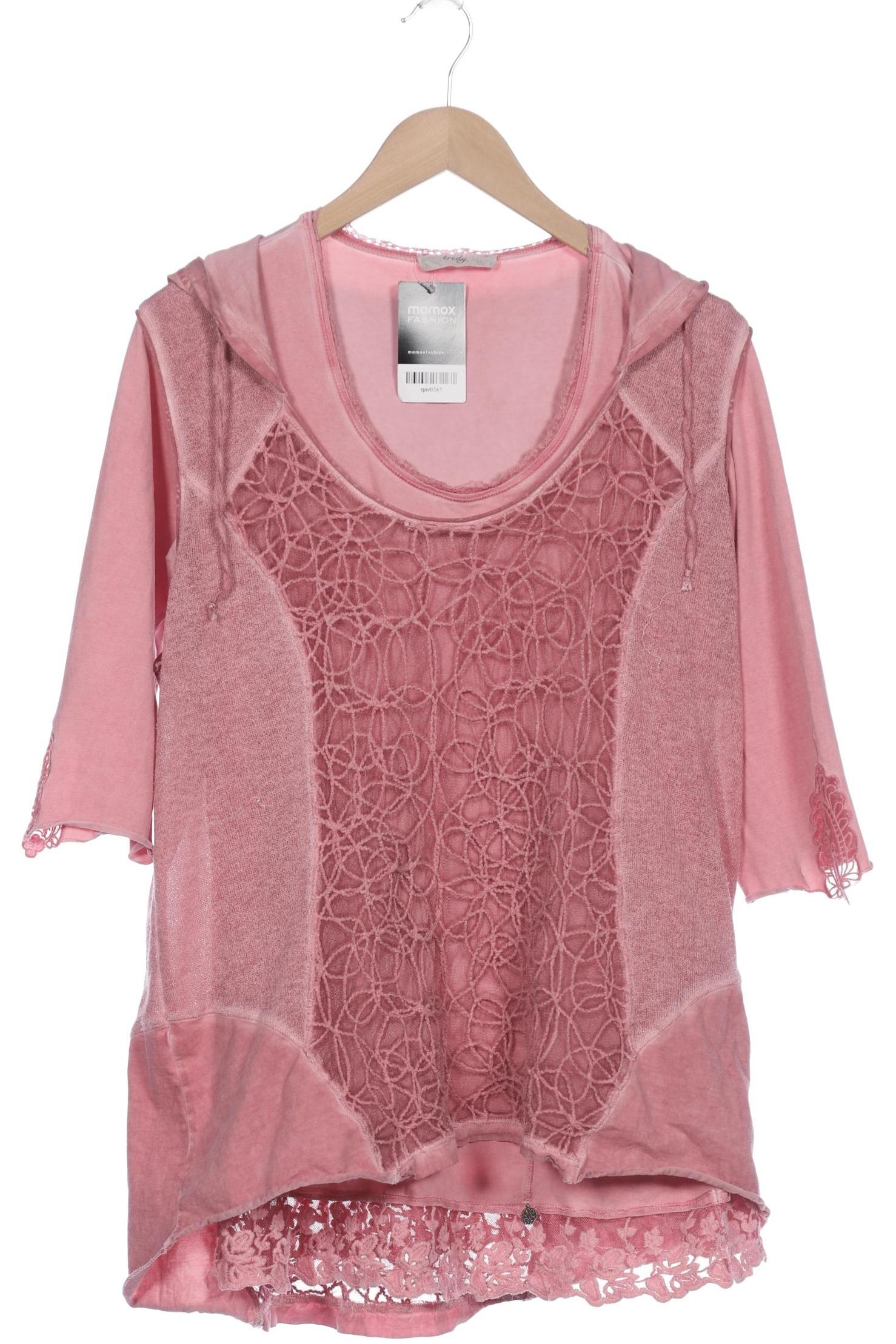 

tredy Damen Kapuzenpullover, pink, Gr. 48