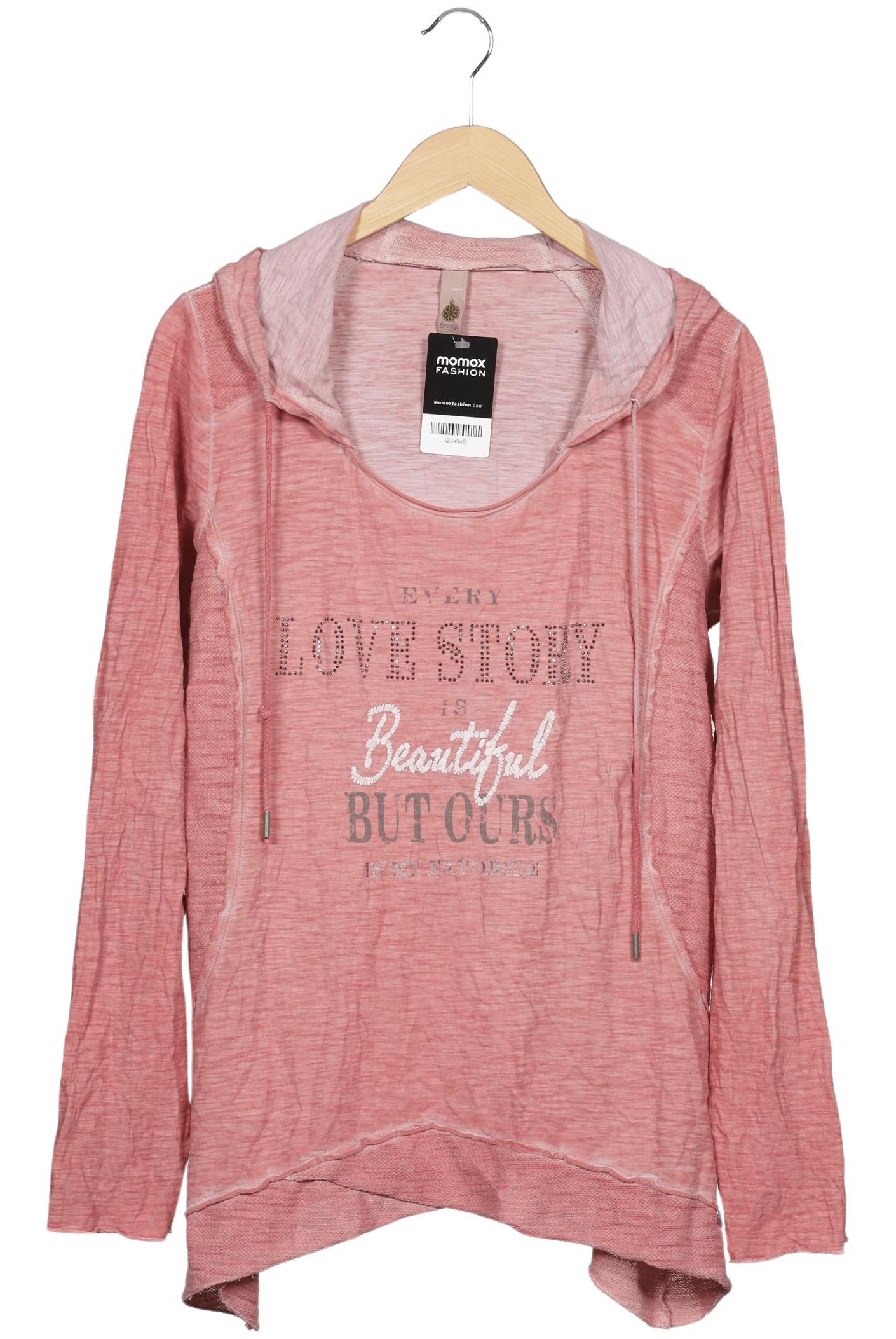 

tredy Damen Kapuzenpullover, pink, Gr. 42