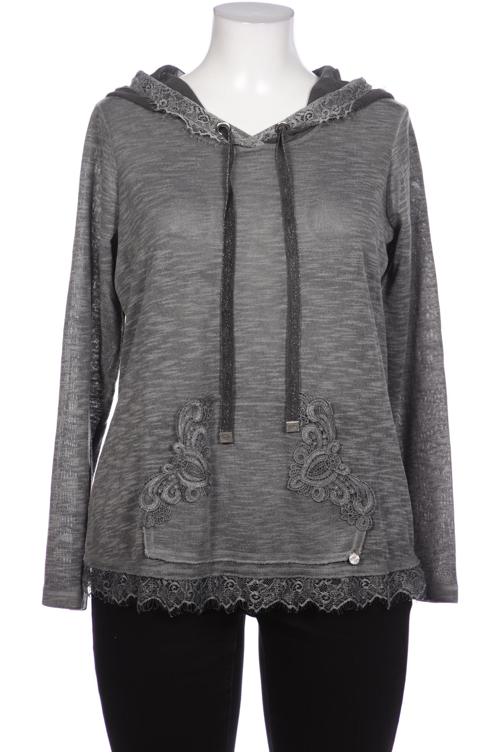 

tredy Damen Kapuzenpullover, grau, Gr. 42
