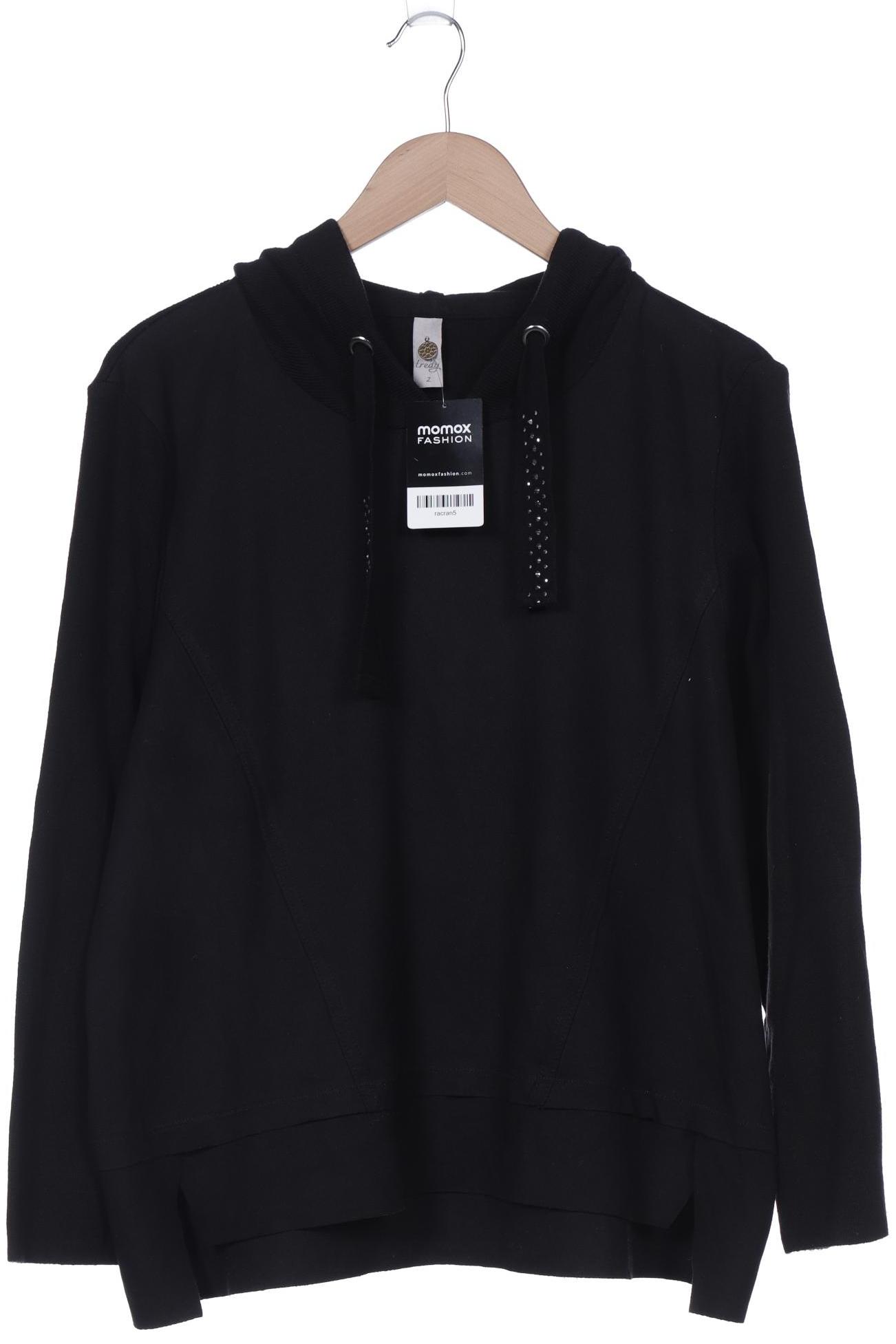 

tredy Damen Kapuzenpullover, schwarz, Gr. 44