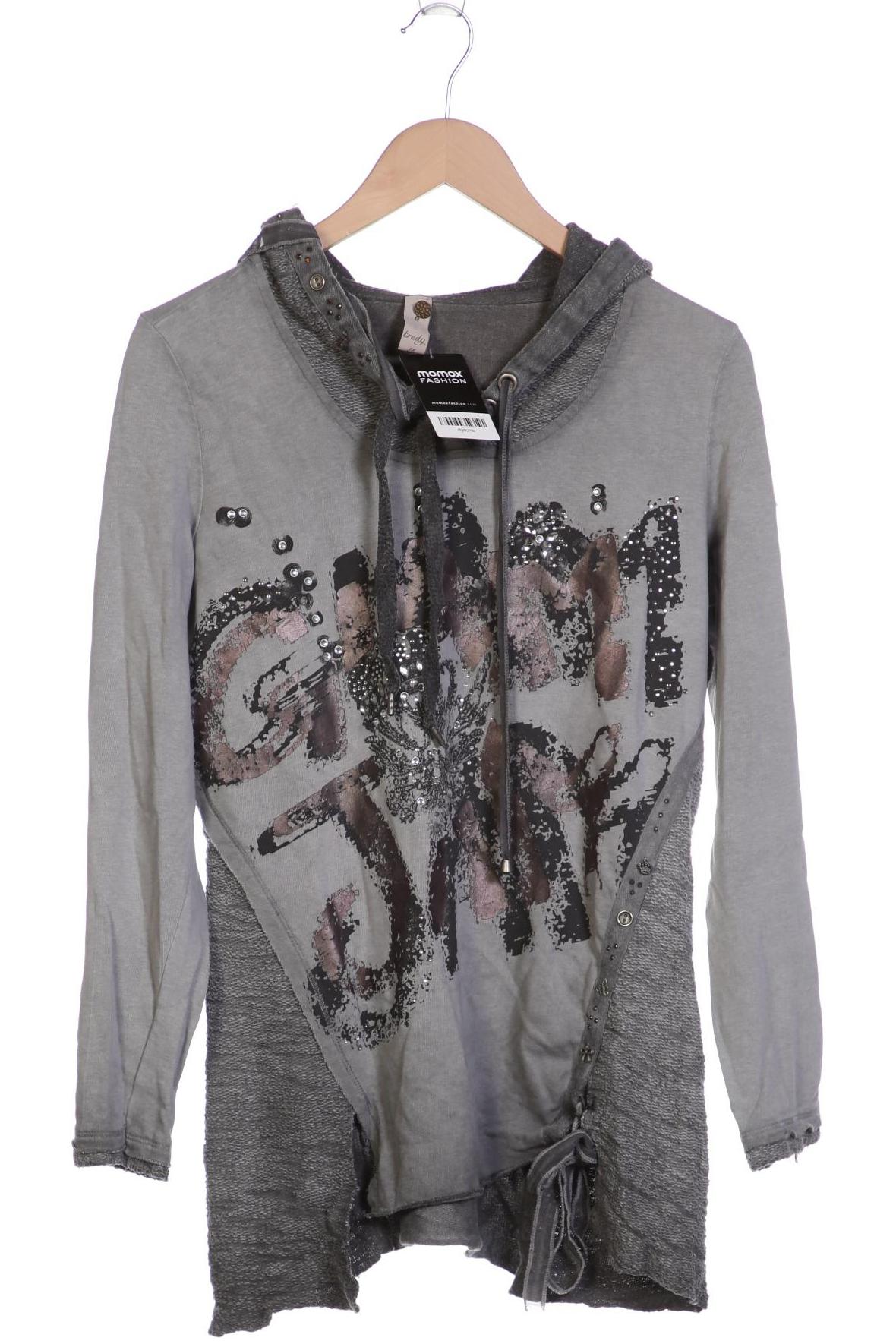 

tredy Damen Kapuzenpullover, grau