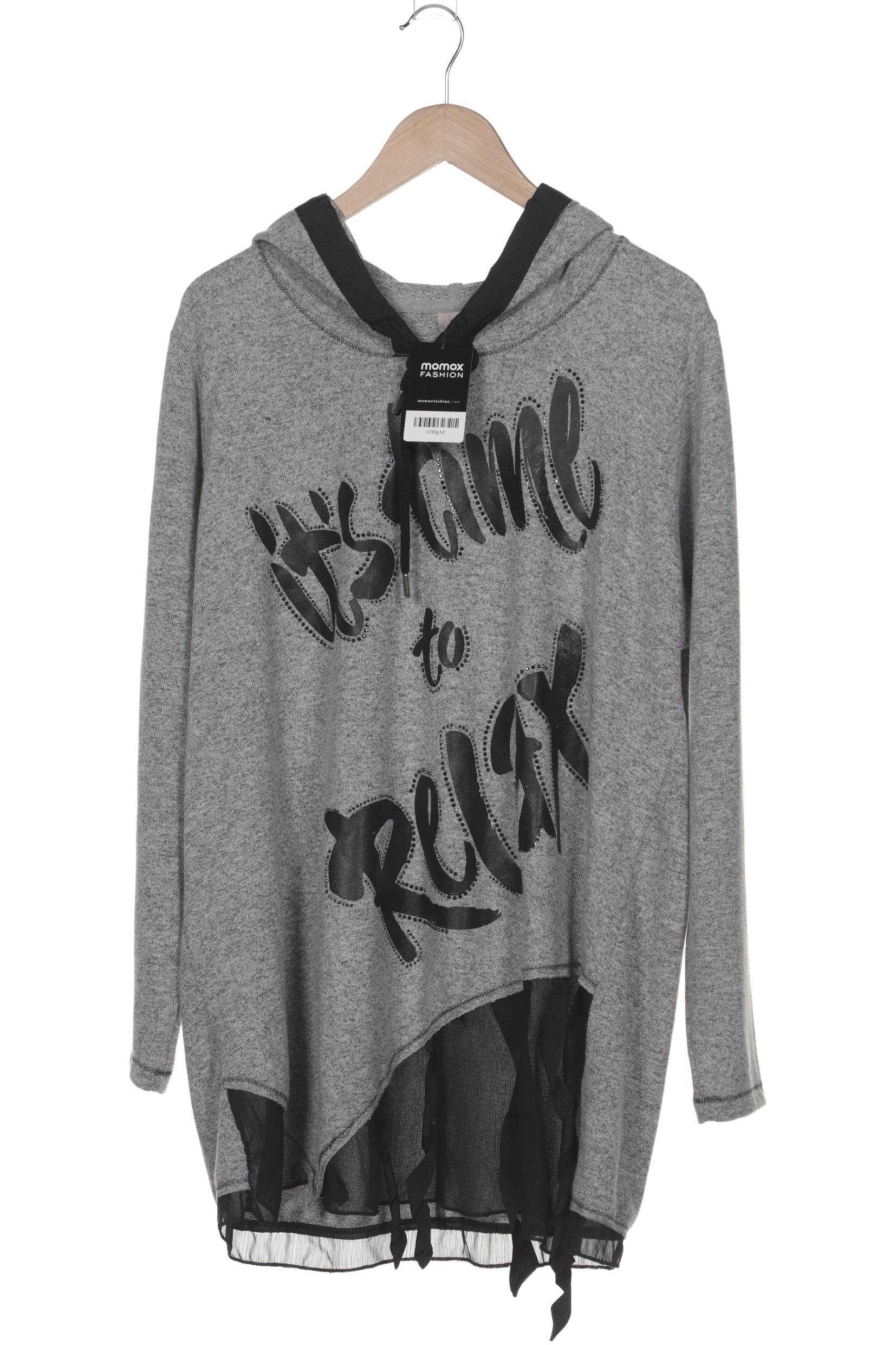 

tredy Damen Kapuzenpullover, grau, Gr. 46