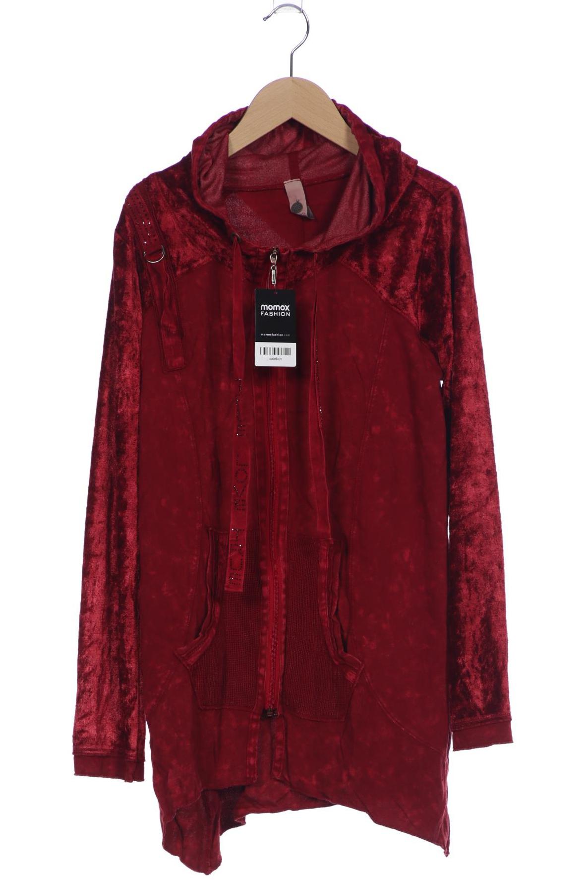 

tredy Damen Kapuzenpullover, rot, Gr. 38