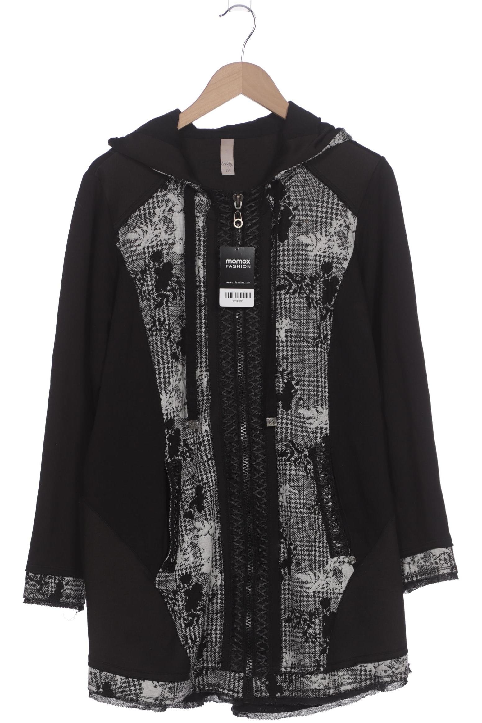 

tredy Damen Kapuzenpullover, schwarz, Gr. 44