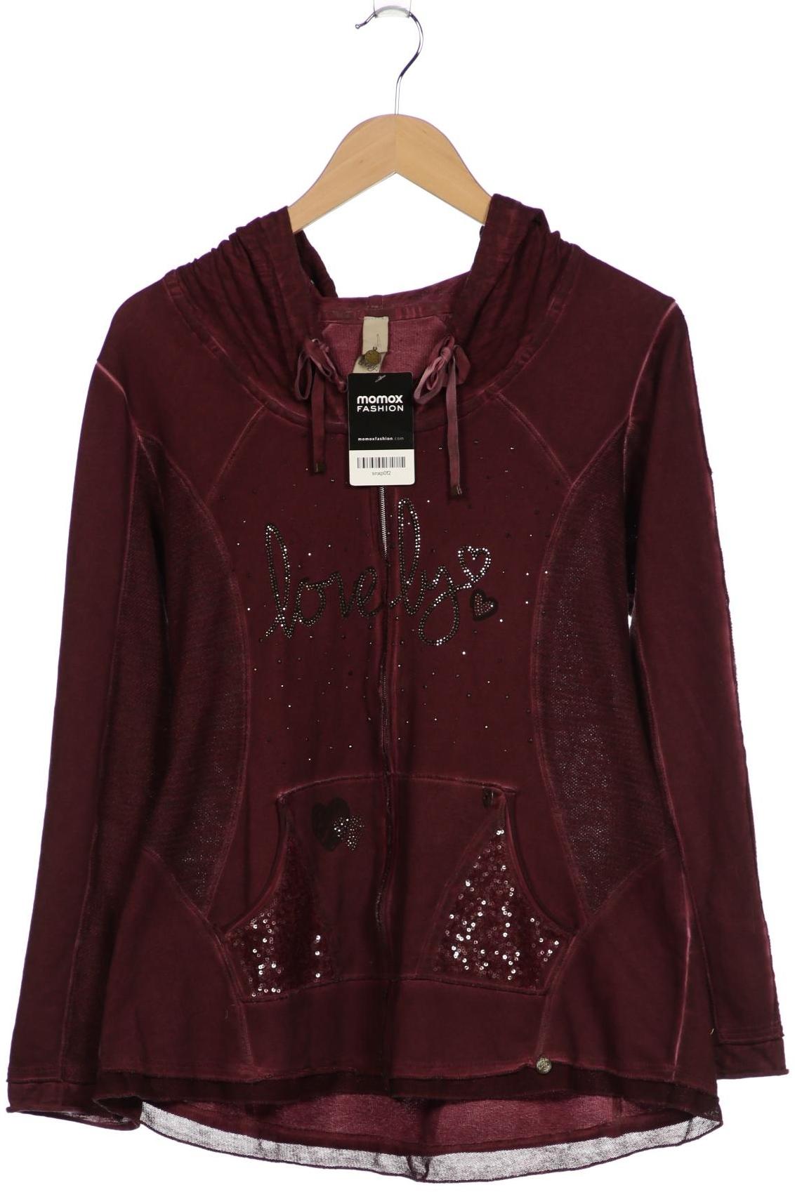 

tredy Damen Kapuzenpullover, bordeaux, Gr. 40