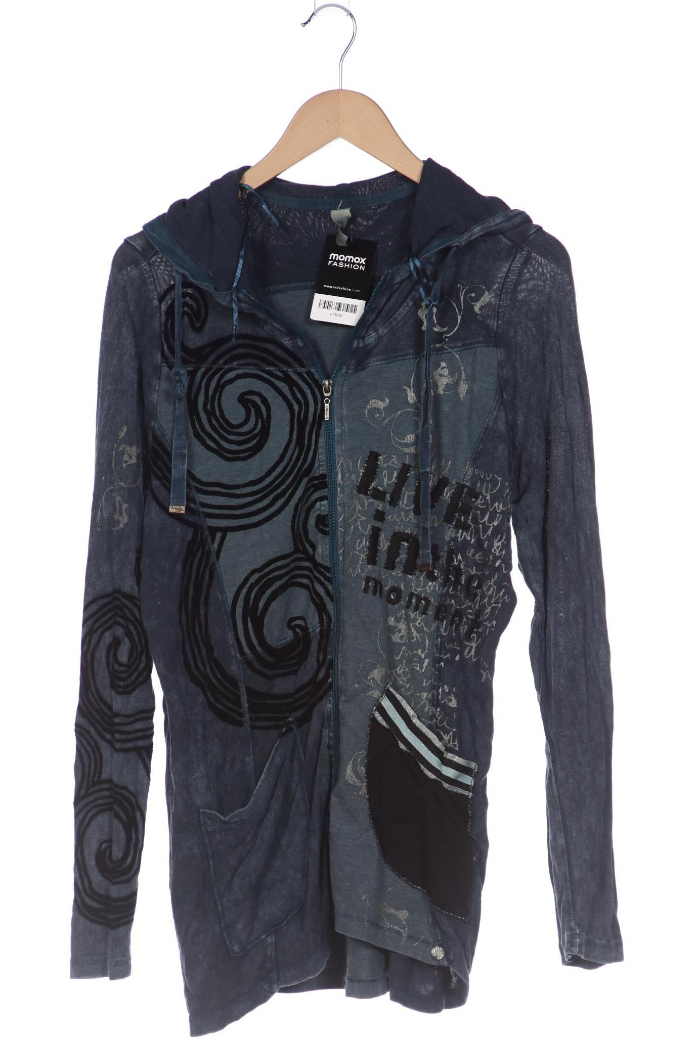 

tredy Damen Kapuzenpullover, blau, Gr. 44