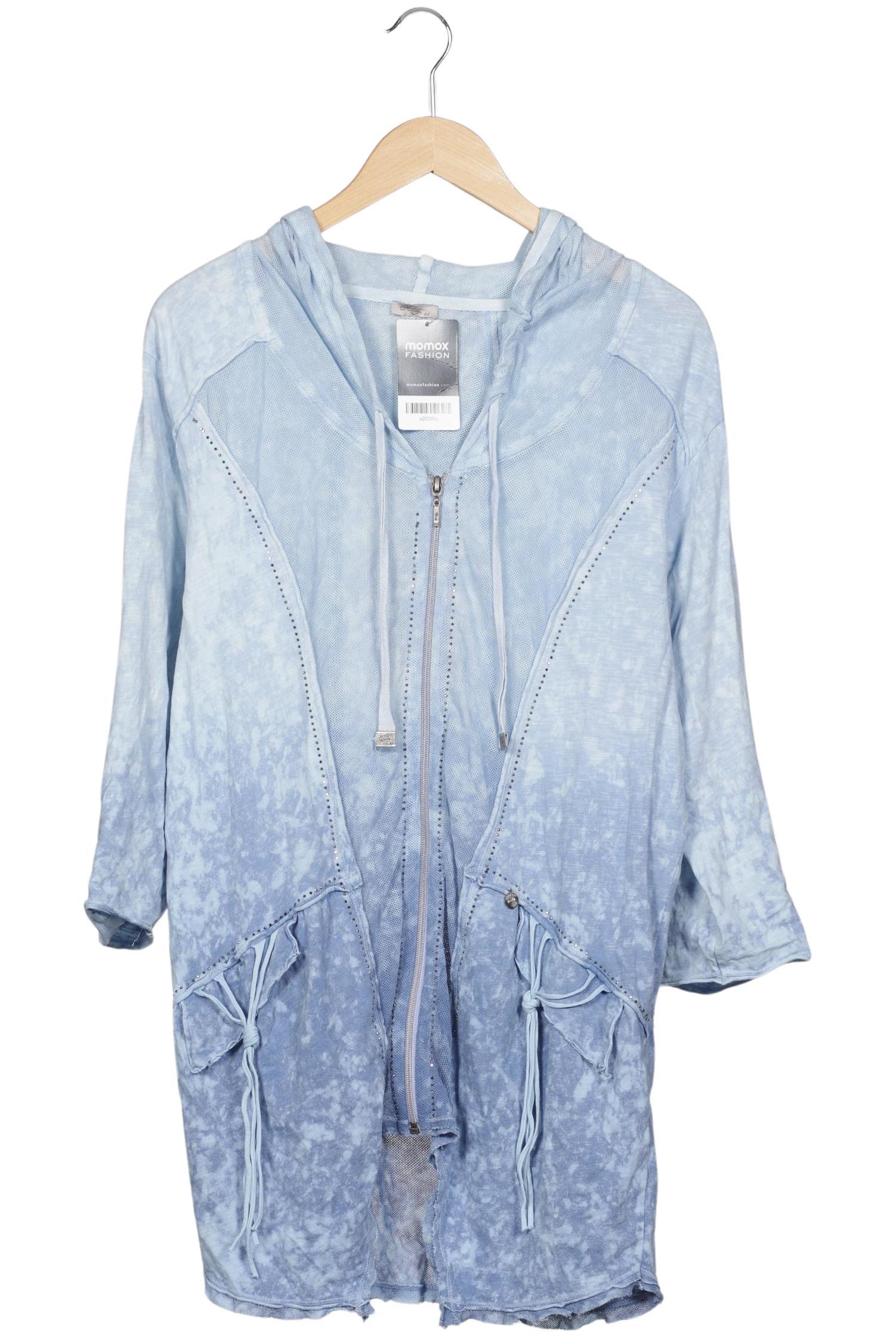 

tredy Damen Kapuzenpullover, hellblau, Gr. 48