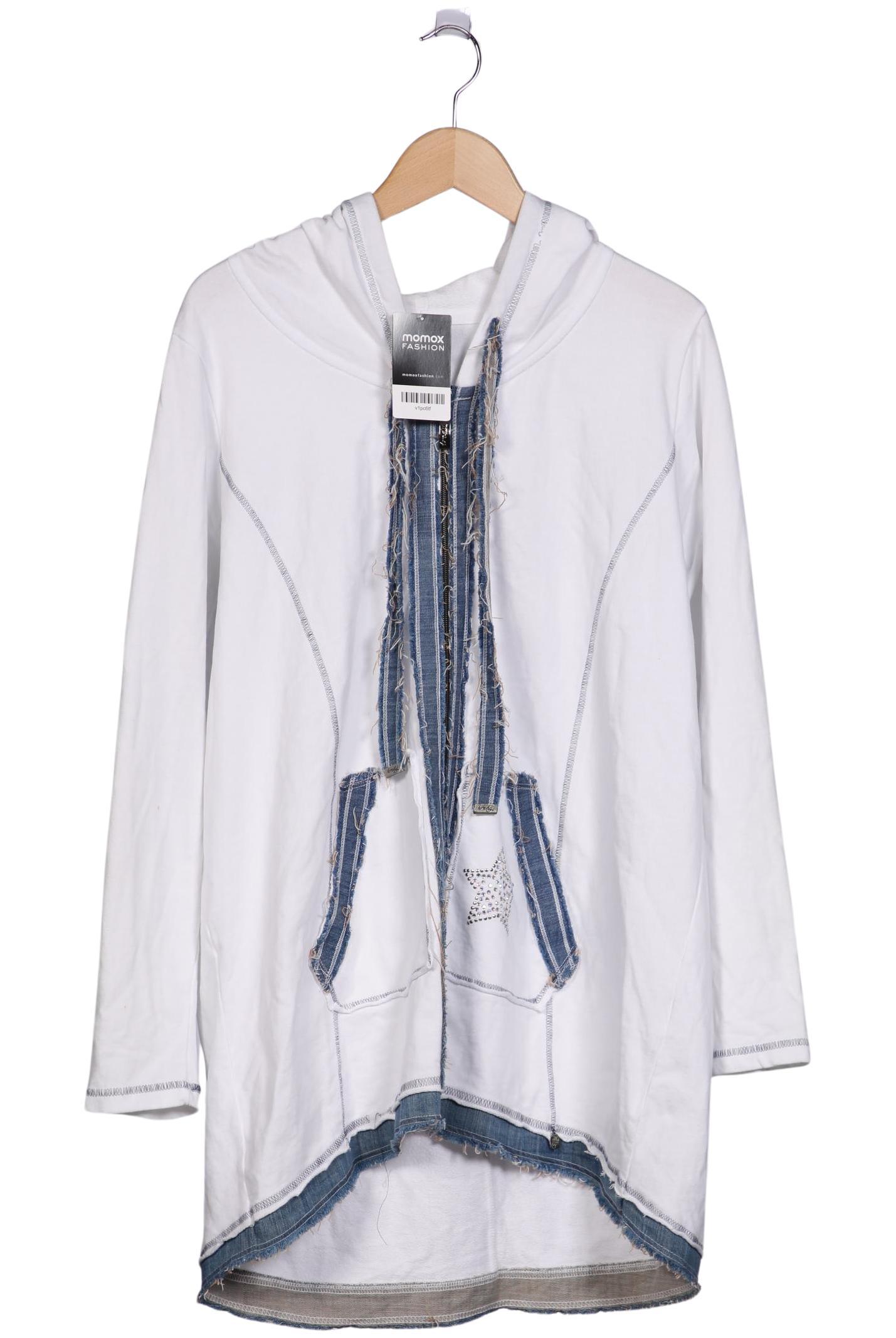 

tredy Damen Kapuzenpullover, weiß, Gr. 40