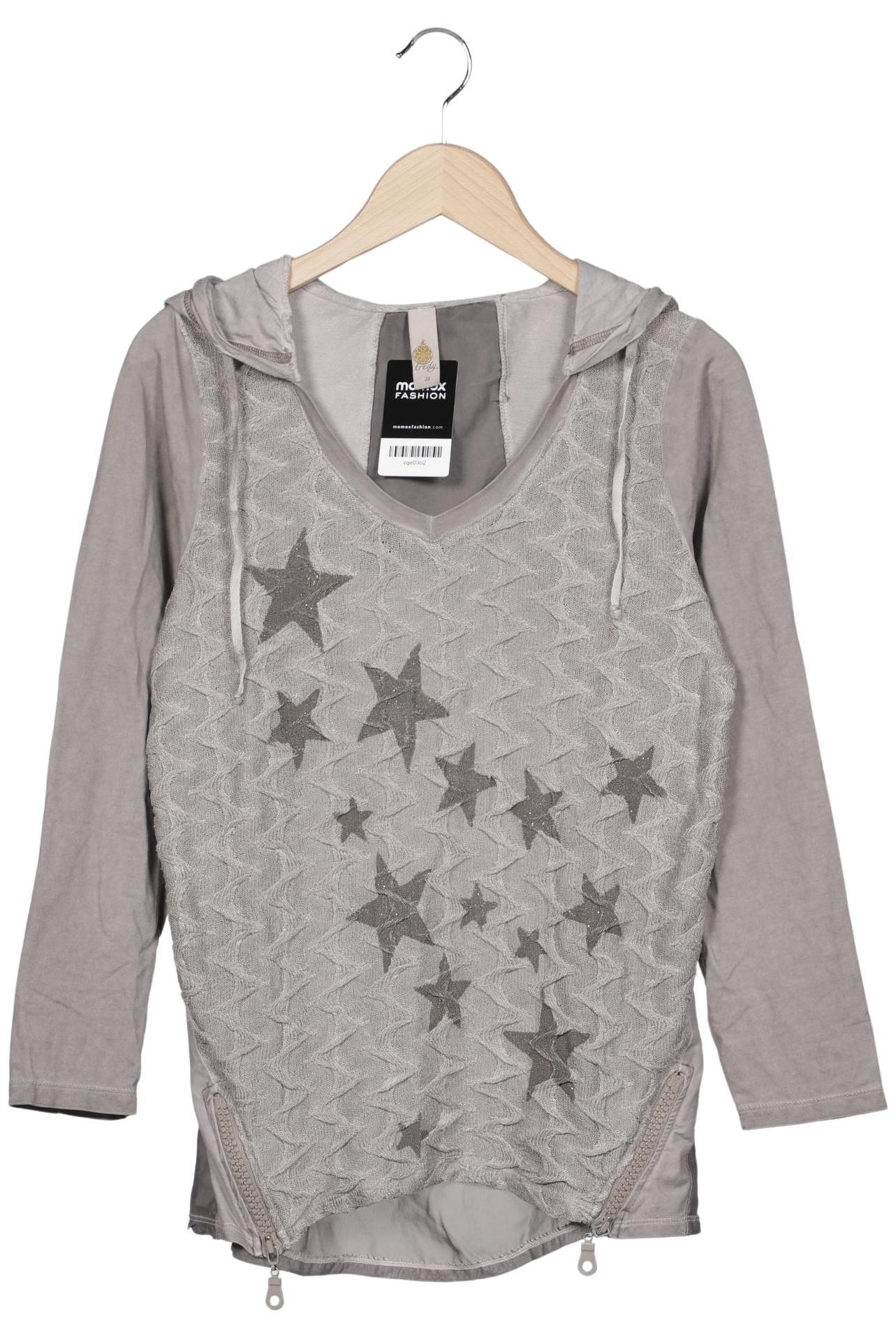 

tredy Damen Kapuzenpullover, grau, Gr. 38