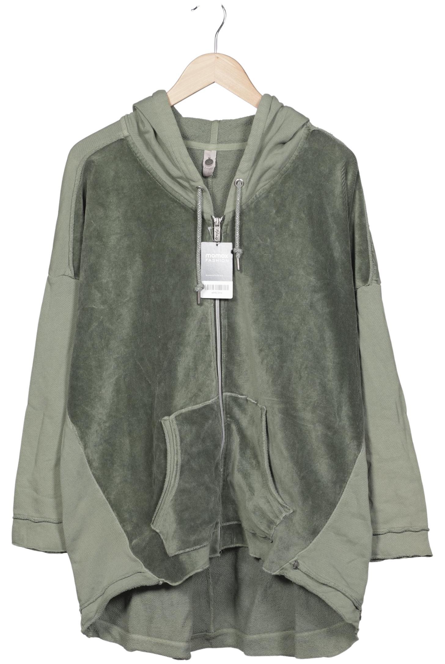 

tredy Damen Kapuzenpullover, grün, Gr. 44