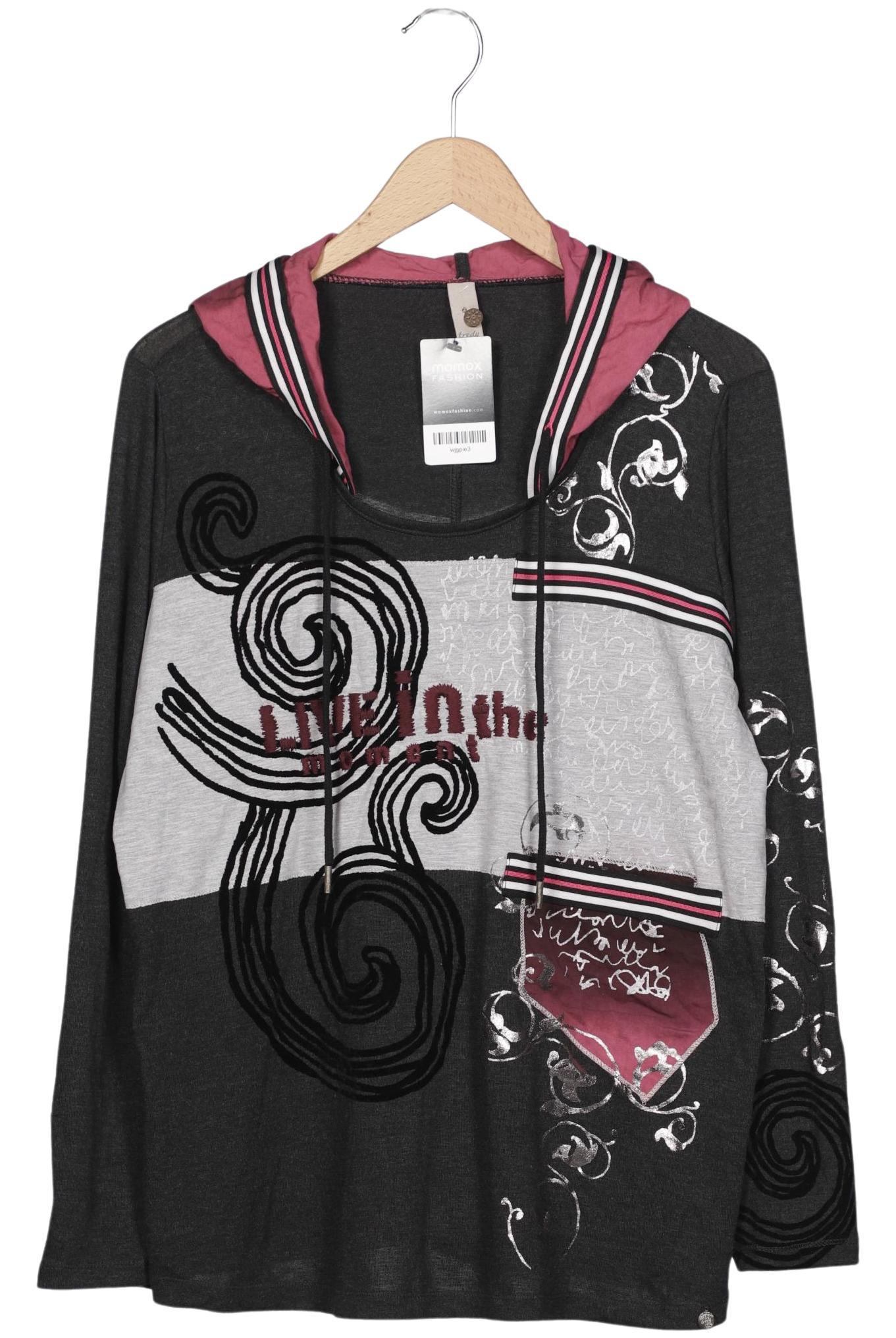 

tredy Damen Kapuzenpullover, grau, Gr. 44