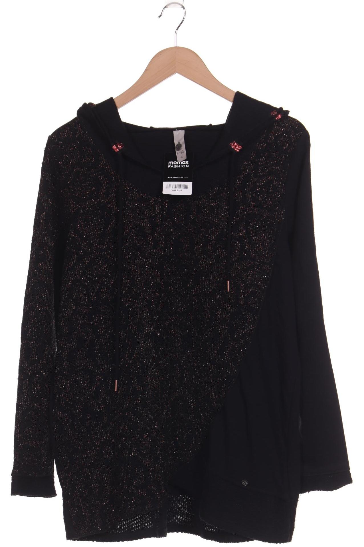 

tredy Damen Kapuzenpullover, schwarz, Gr. 40