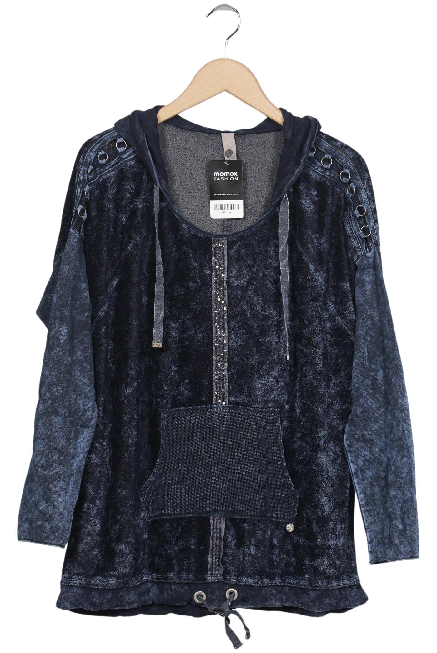 

tredy Damen Kapuzenpullover, marineblau, Gr. 40