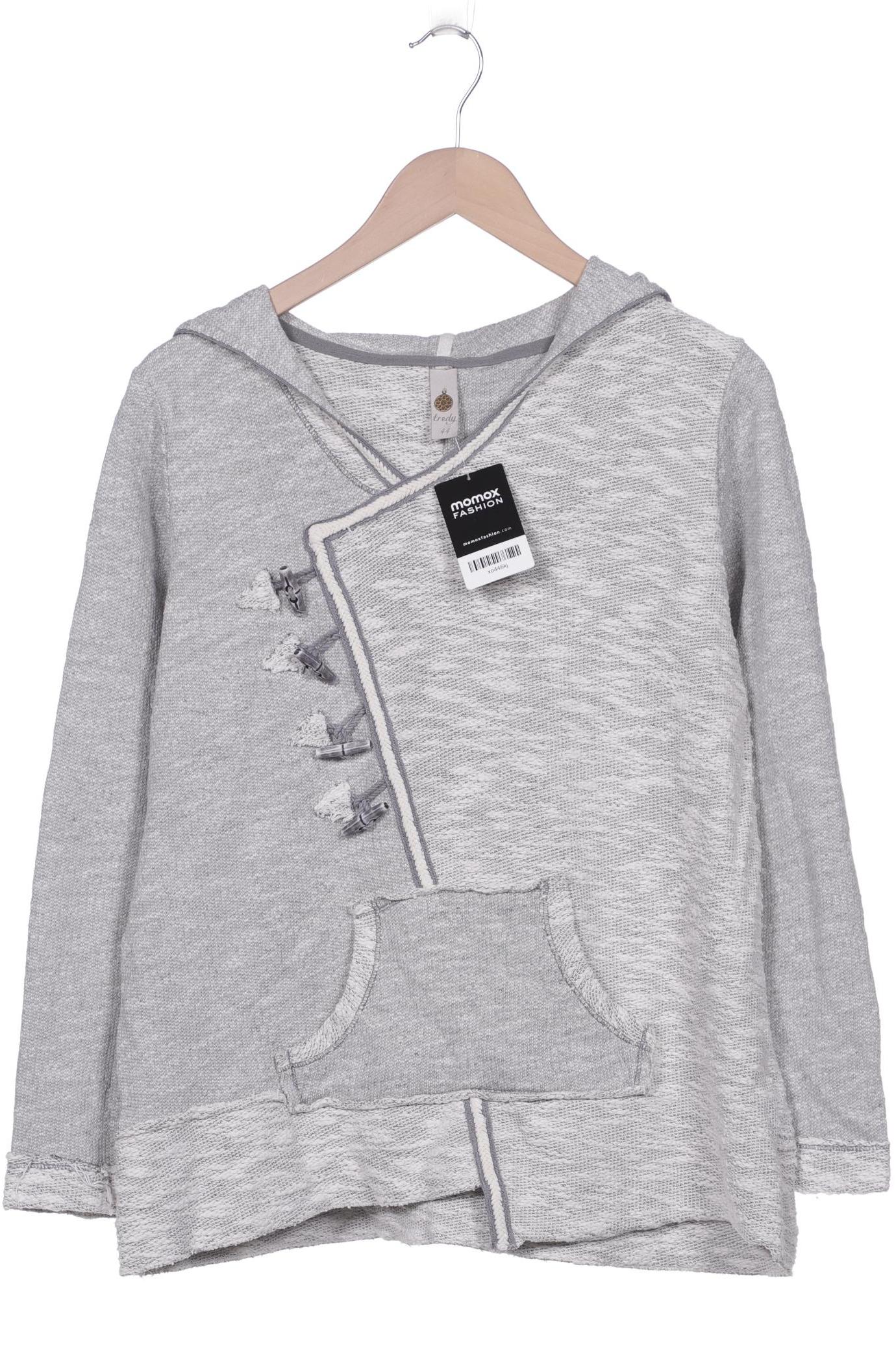 

tredy Damen Kapuzenpullover, grau