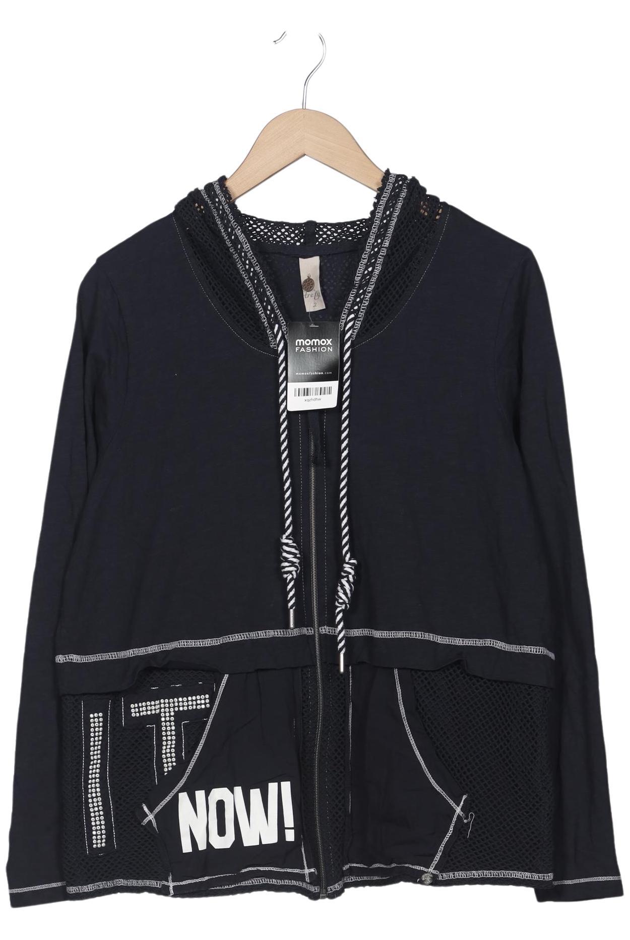 

tredy Damen Kapuzenpullover, marineblau, Gr. 40