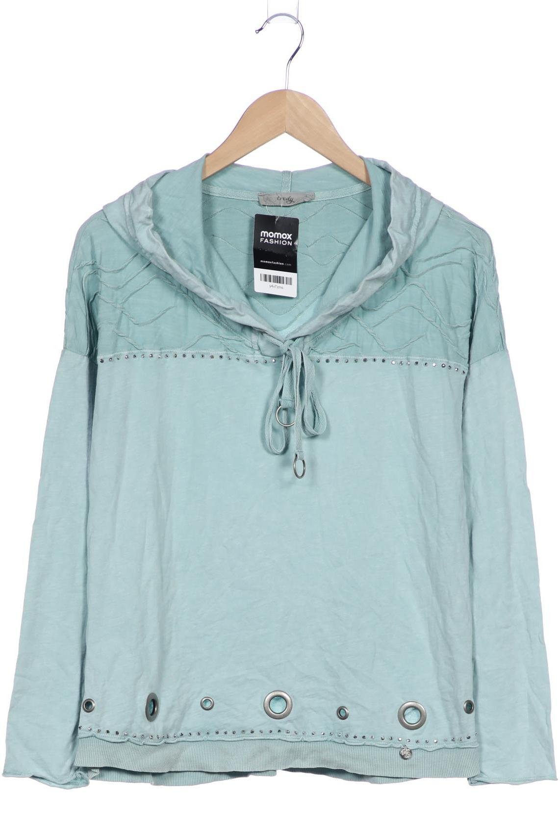 

tredy Damen Kapuzenpullover, hellblau, Gr. 46